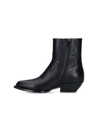 Celine celine leon zipped boot in shiny calfskin Size US 11 / IT 41 - 3 Thumbnail