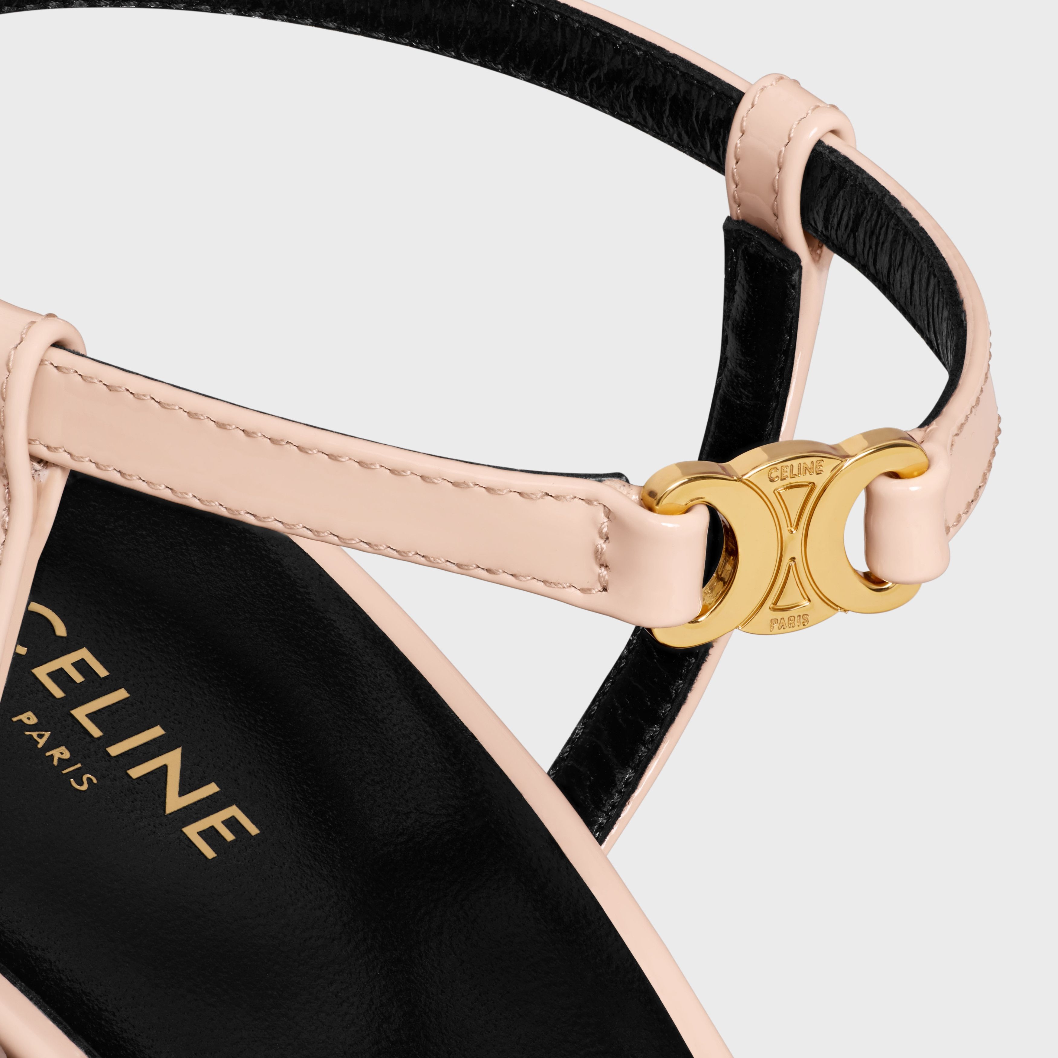 Celine CELINE SOIR SANDAL IN PATENT CALFSKIN Size US 8 / IT 38 - 5 Thumbnail