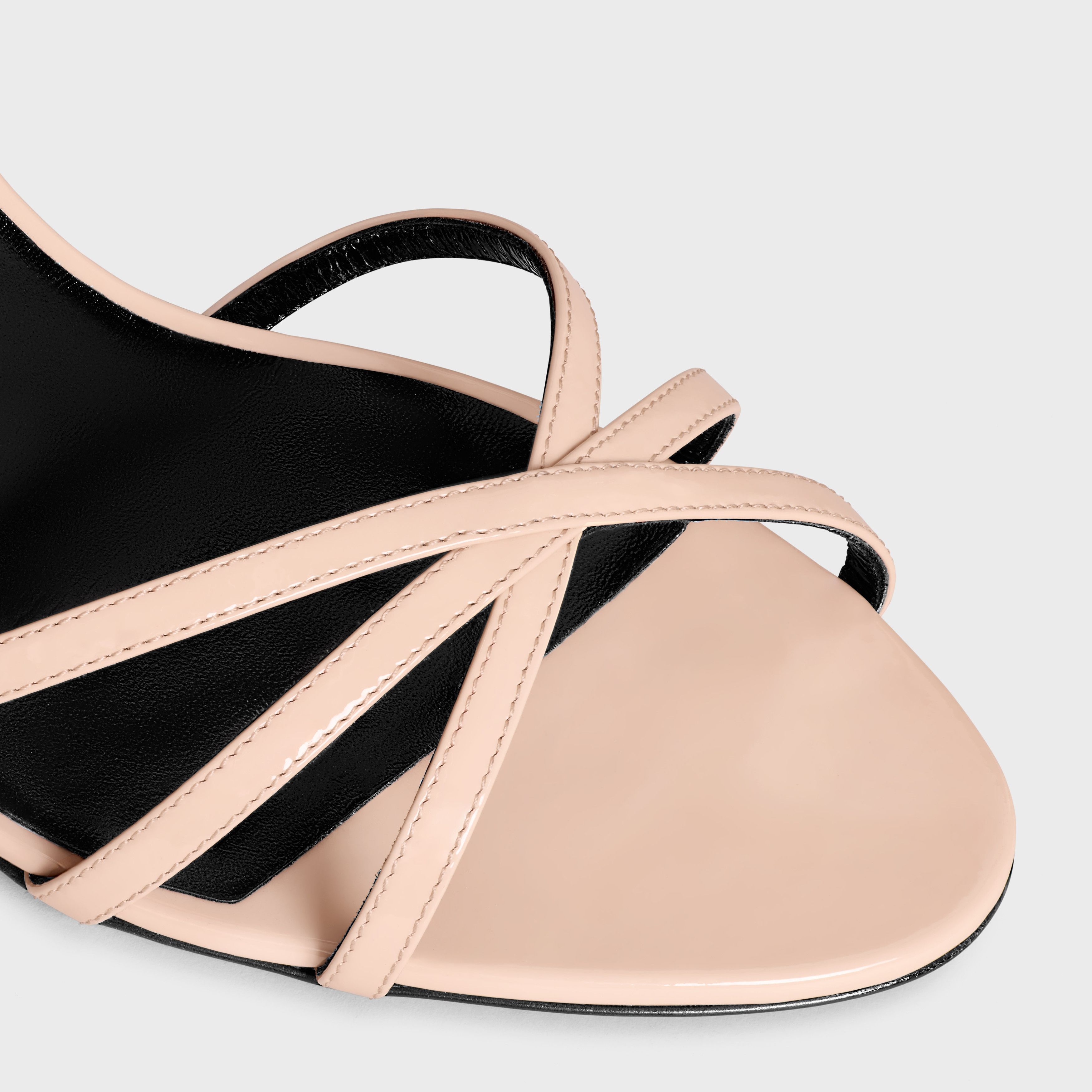 Celine CELINE SOIR SANDAL IN PATENT CALFSKIN Size US 12 / IT 42 - 4 Thumbnail