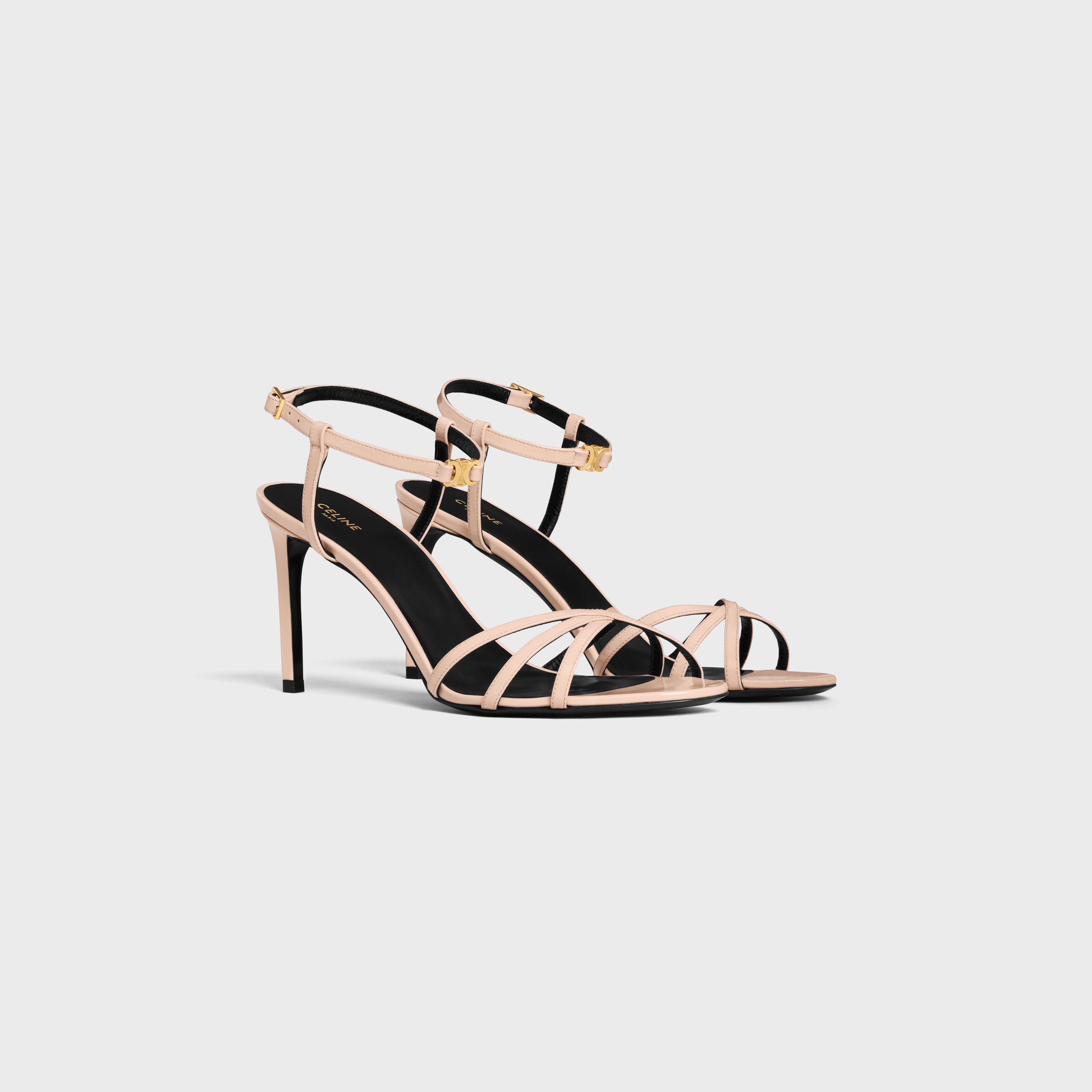 Celine CELINE SOIR SANDAL IN PATENT CALFSKIN Size US 12 / IT 42 - 2 Thumbnail