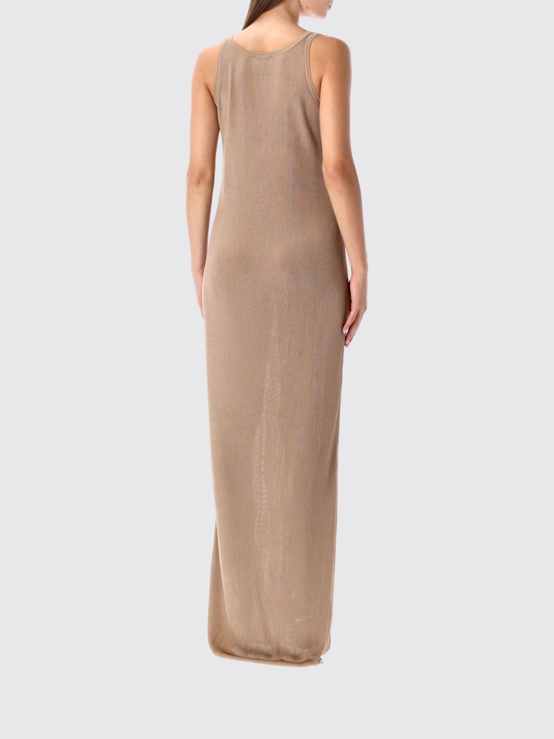 Saint Laurent Paris Saint Laurent Dress Woman Nude Size S / US 4 / IT 40 - 2 Thumbnail