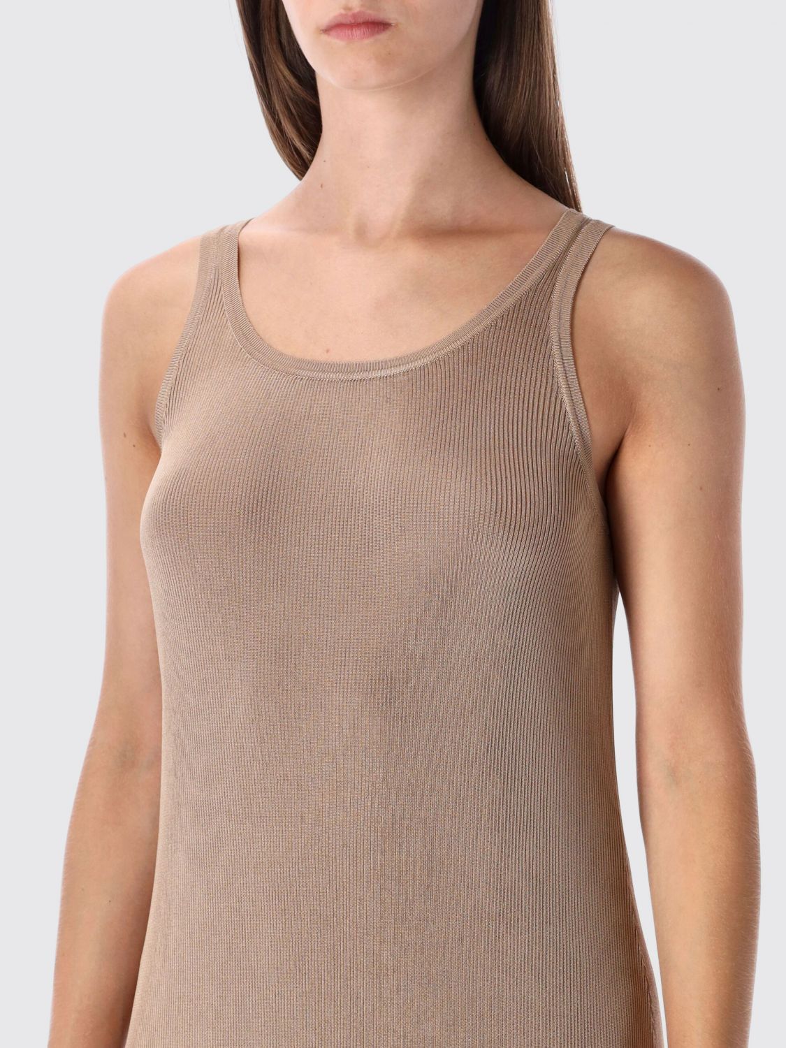 Saint Laurent Paris Saint Laurent Dress Woman Nude Size S / US 4 / IT 40 - 3 Thumbnail