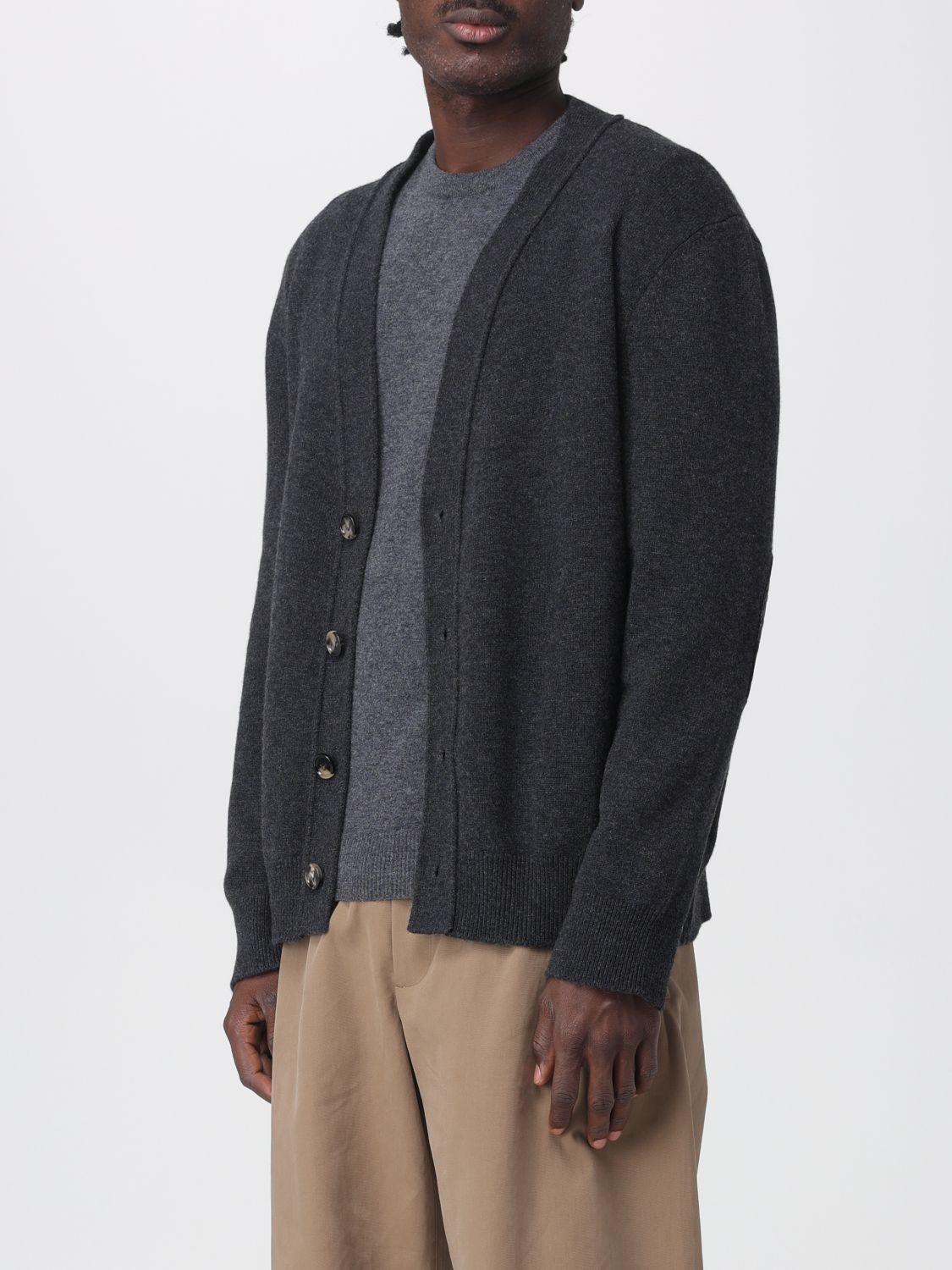 Bottega Veneta Bottega Veneta Sweater Men Charcoal Size US M / EU 48-50 / 2 - 4 Thumbnail