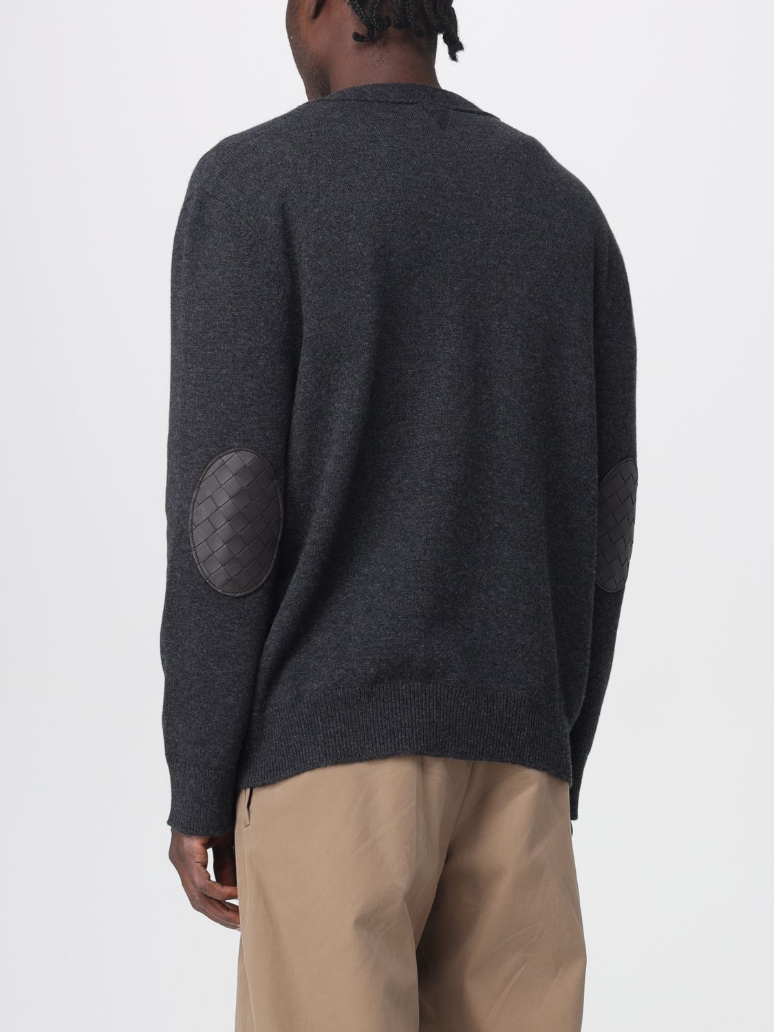 Bottega Veneta Bottega Veneta Sweater Men Charcoal Size US M / EU 48-50 / 2 - 3 Thumbnail