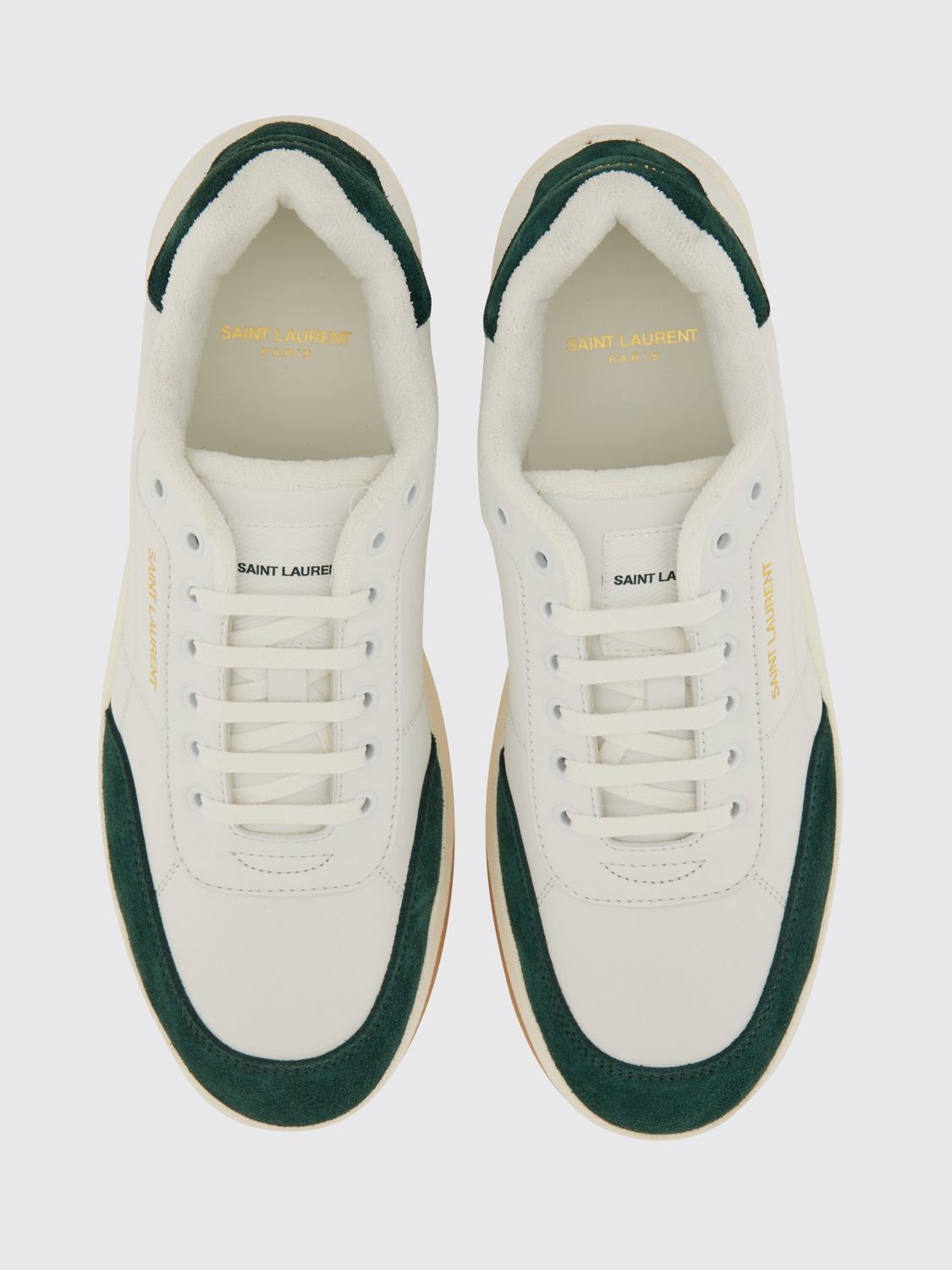 Saint Laurent Paris Saint Laurent Sneakers Men White Size US 12 / EU 45 - 4 Thumbnail