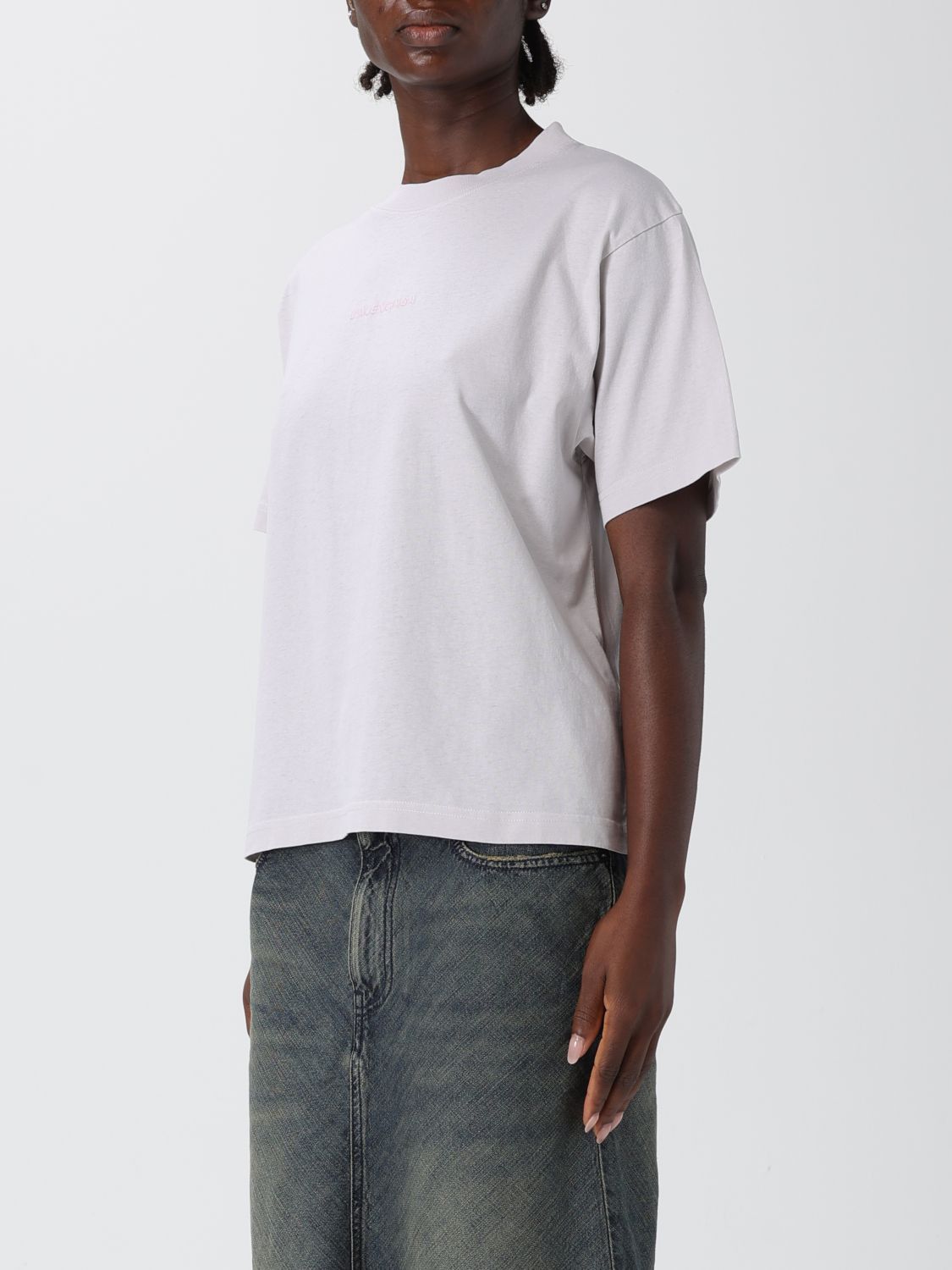 Balenciaga Balenciaga T-Shirt Woman White Size M / US 6-8 / IT 42-44 - 4 Thumbnail