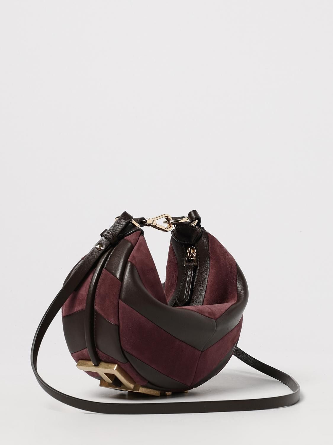 Fendi Fendi Mini Bag Woman Brown Size ONE SIZE - 3 Thumbnail