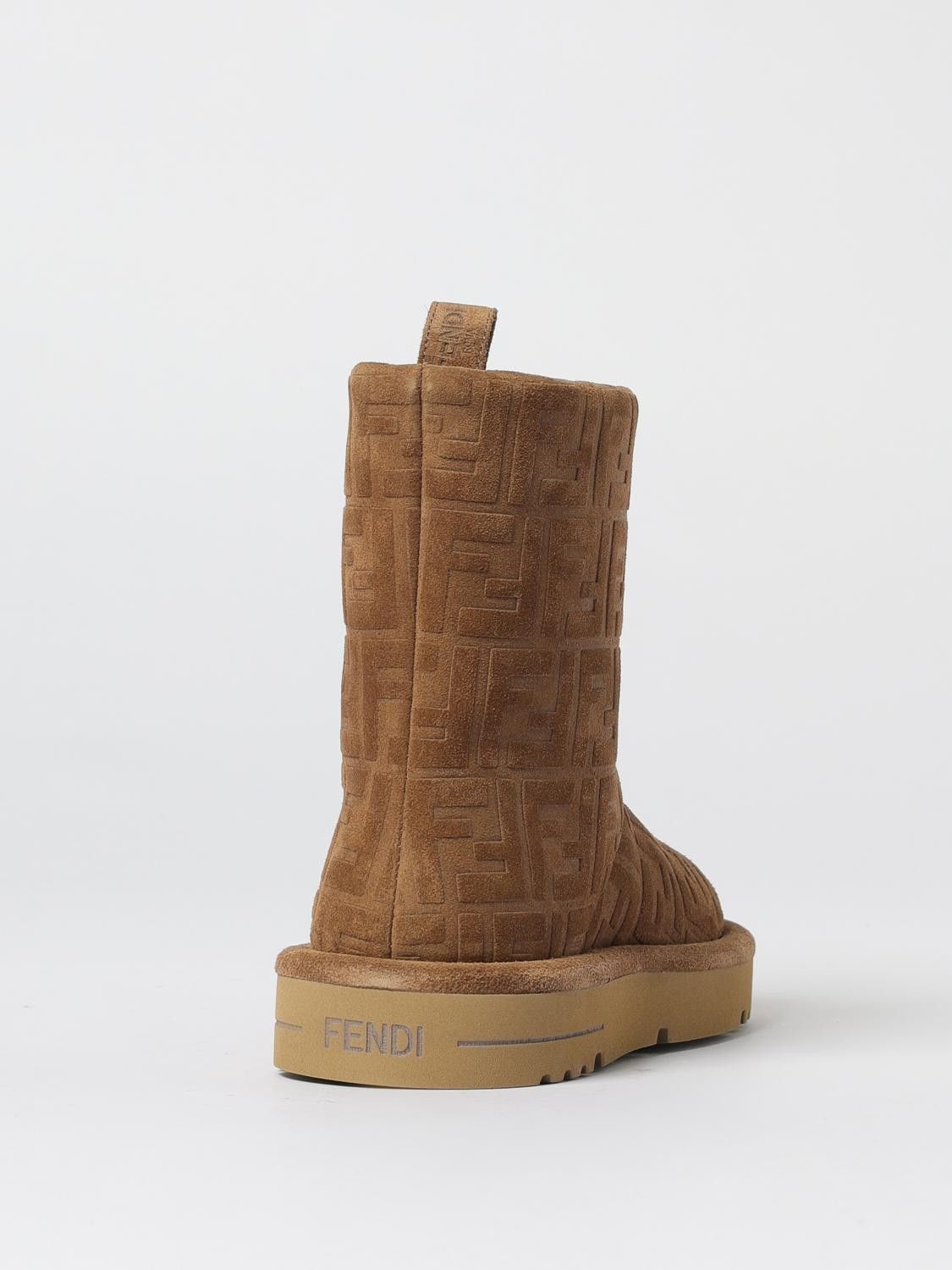 Fendi Fendi Boots Woman Brown Size US 10 / IT 40 - 3 Thumbnail