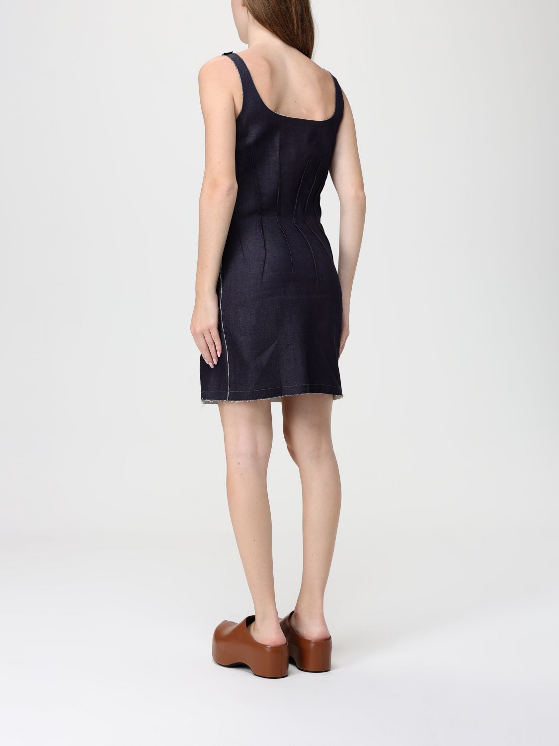 Marni Marni Dress Woman Blue Size M / US 6-8 / IT 42-44 - 2 Thumbnail