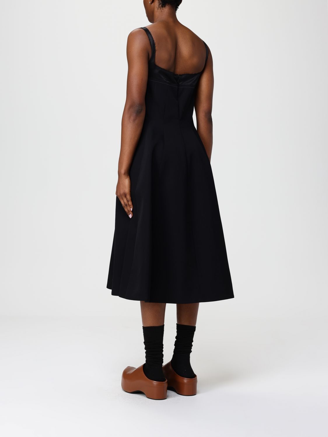Marni Marni Dress Woman Black Size M / US 6-8 / IT 42-44 - 2 Thumbnail