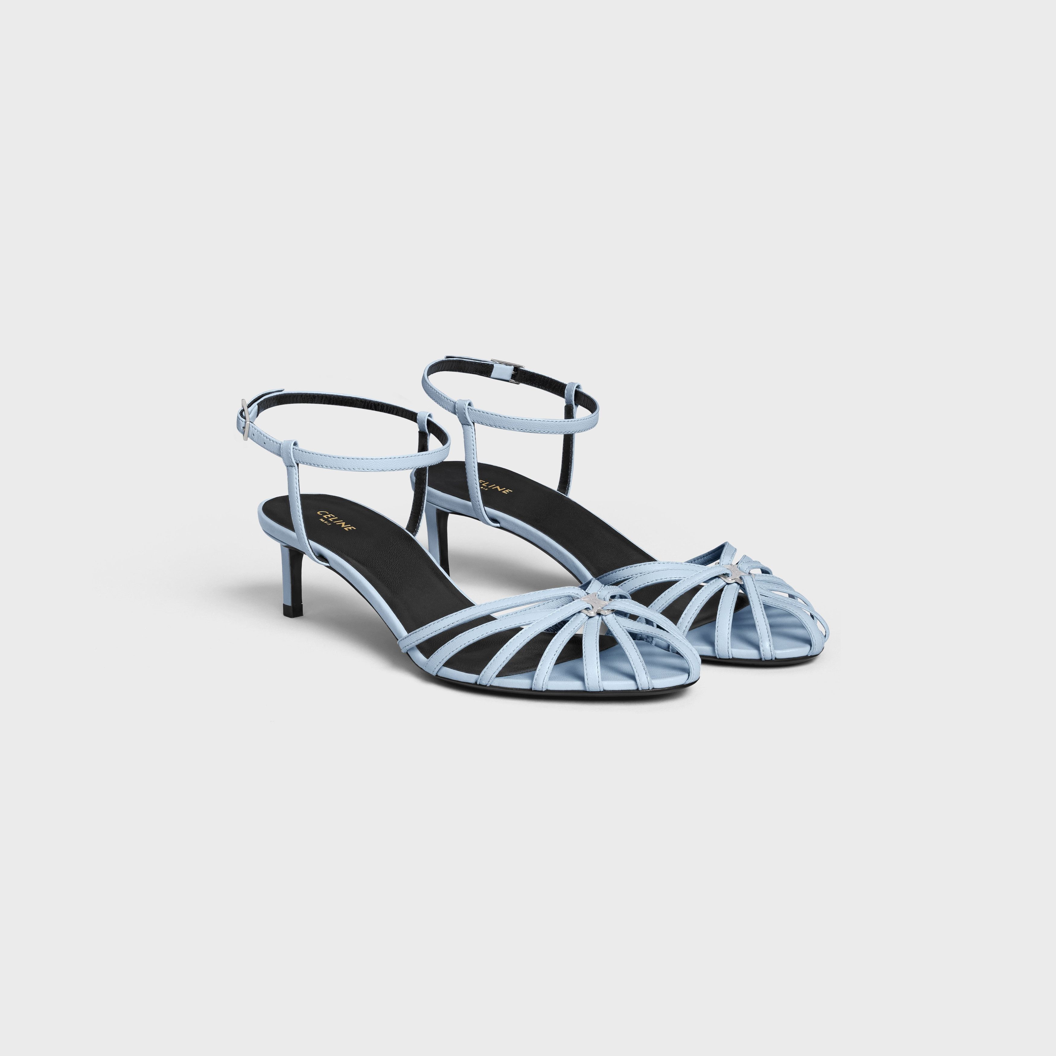 Celine CELINE TRIOMPHE SANDAL IN LAMBSKIN Size US 12 / IT 42 - 2 Thumbnail