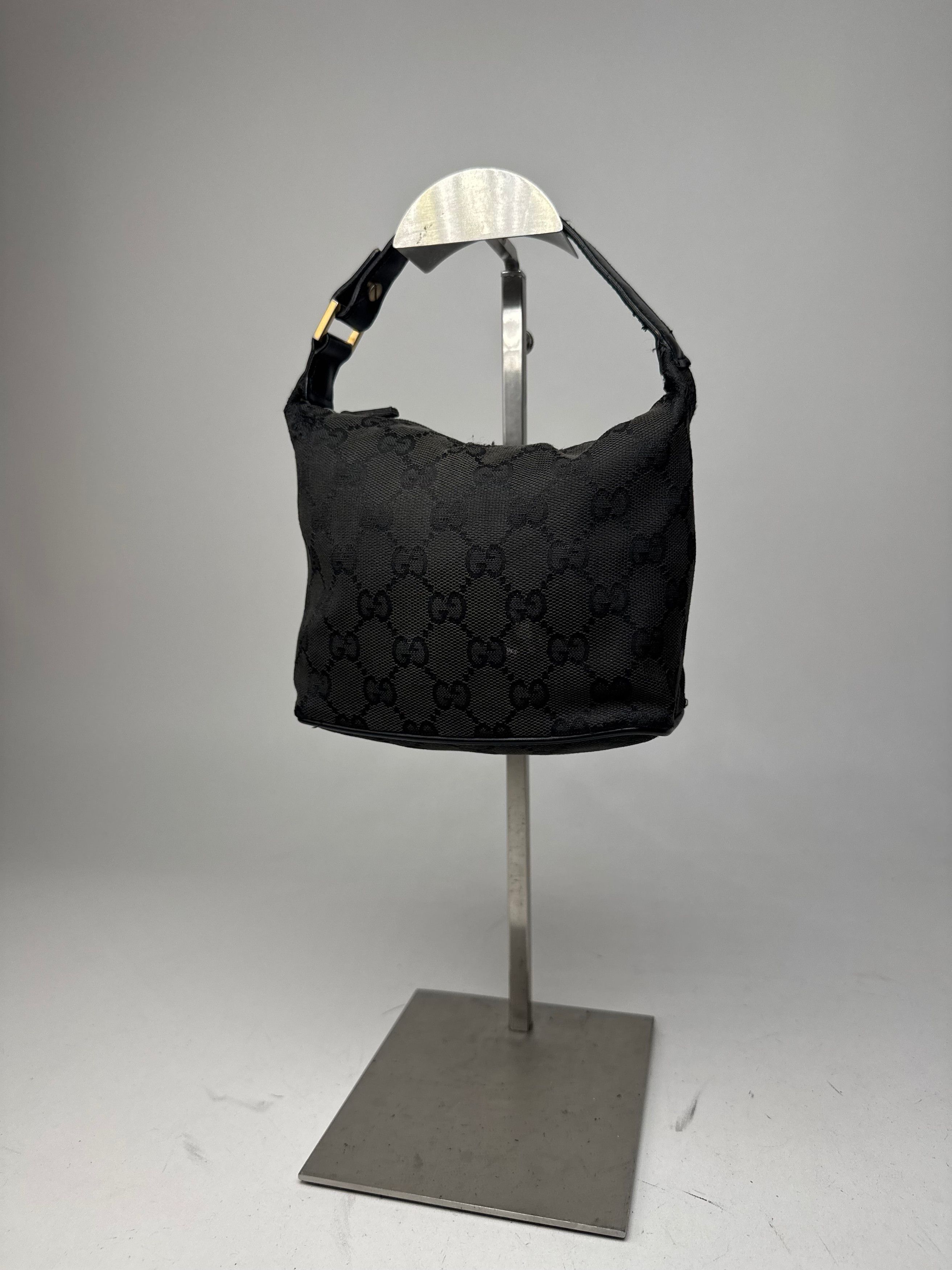 Gucci Vintage Mini Monogram Bag black brown Size ONE SIZE - 2 Thumbnail