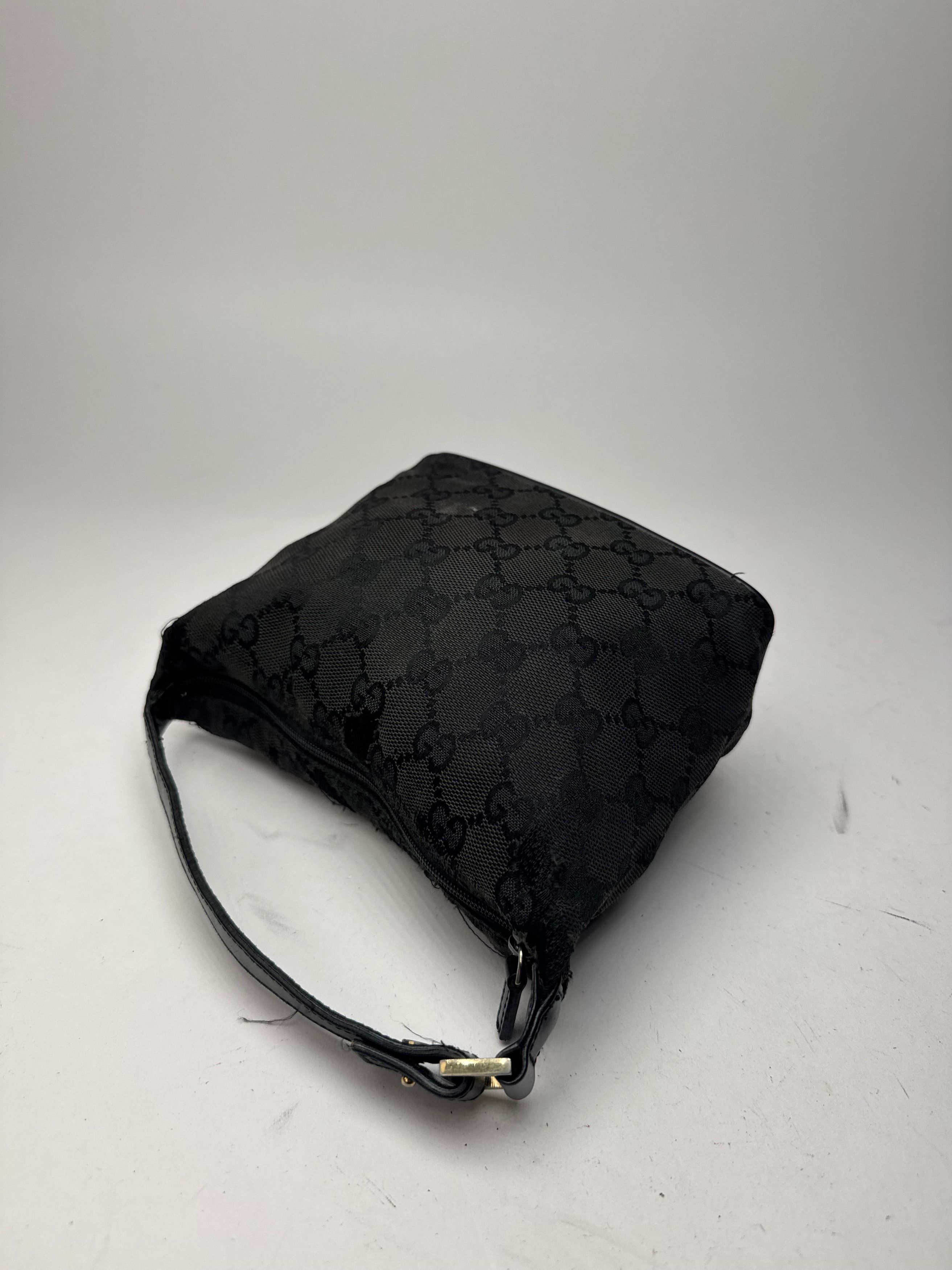 Gucci Vintage Mini Monogram Bag black brown Size ONE SIZE - 11 Thumbnail