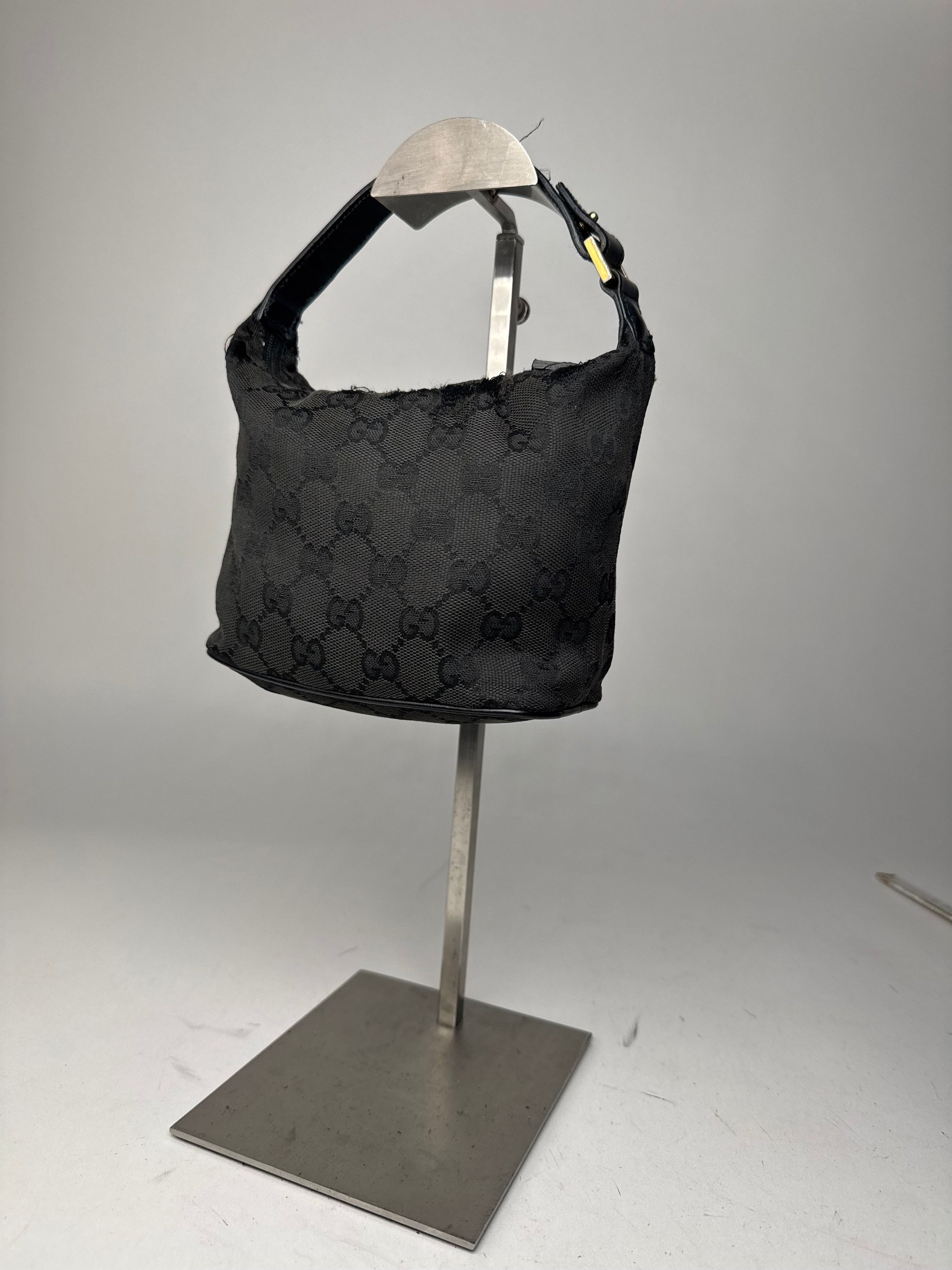 Gucci Vintage Mini Monogram Bag black brown Size ONE SIZE - 7 Thumbnail