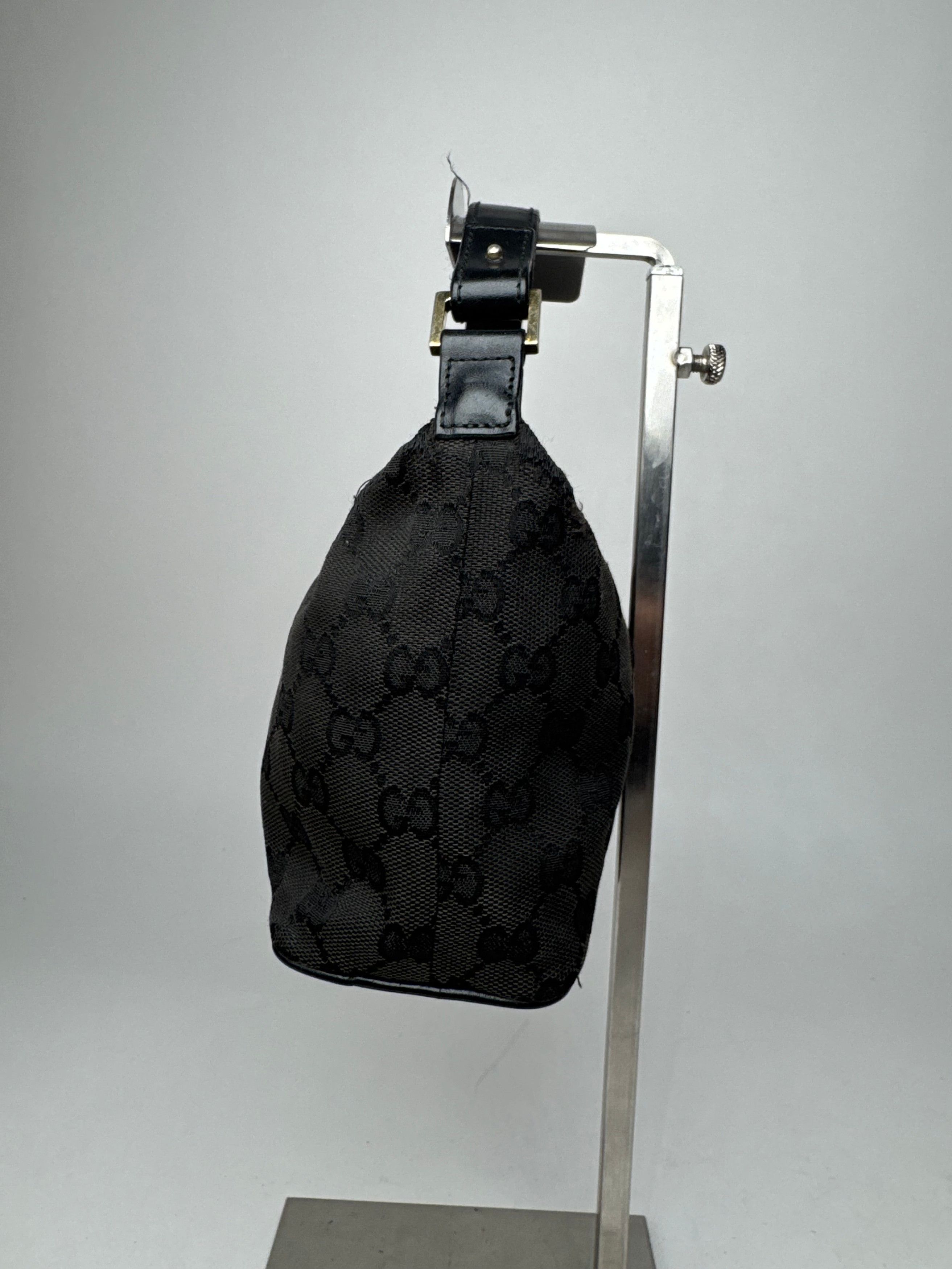 Gucci Vintage Mini Monogram Bag black brown Size ONE SIZE - 8 Thumbnail