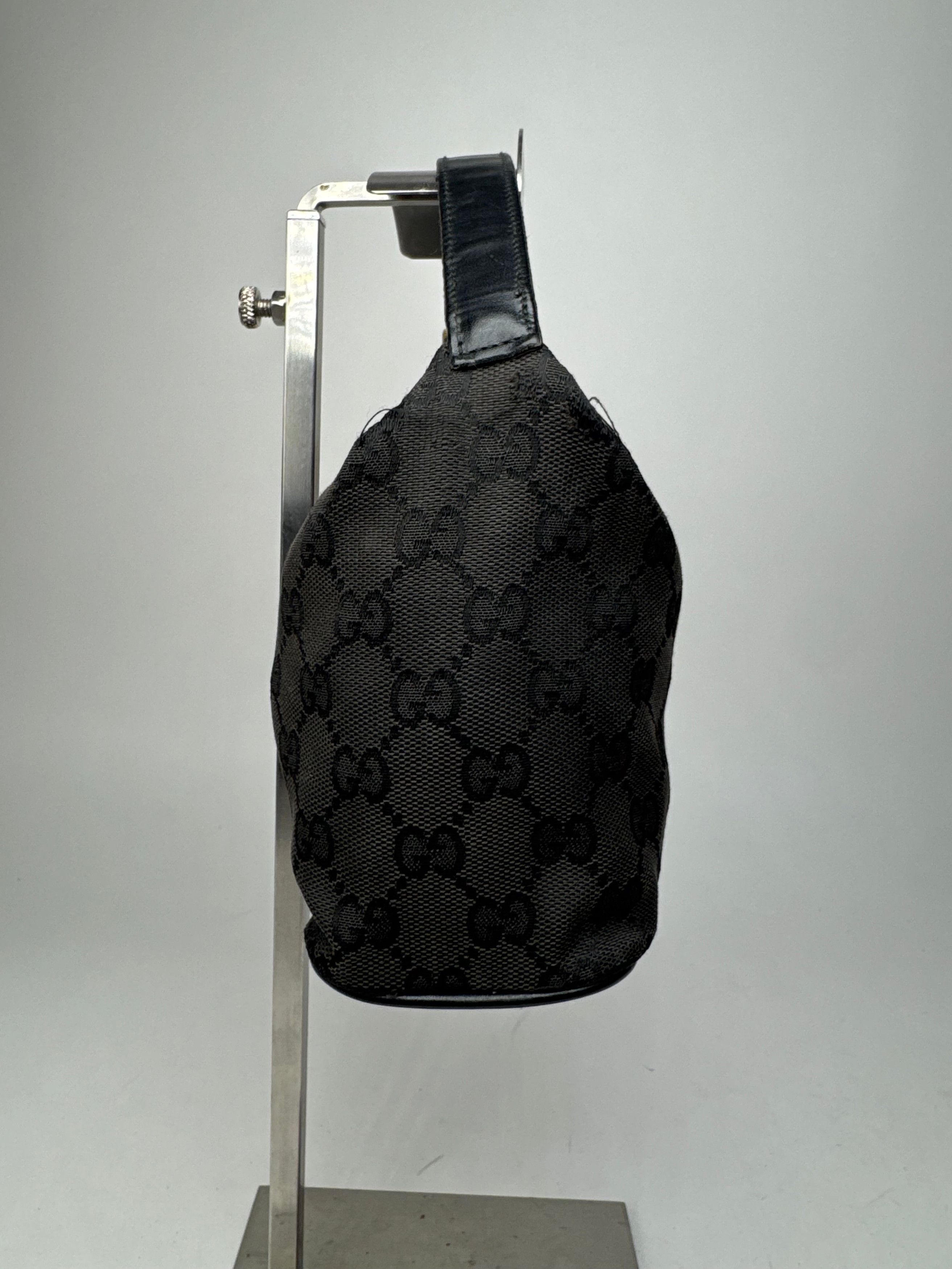 Gucci Vintage Mini Monogram Bag black brown Size ONE SIZE - 6 Thumbnail