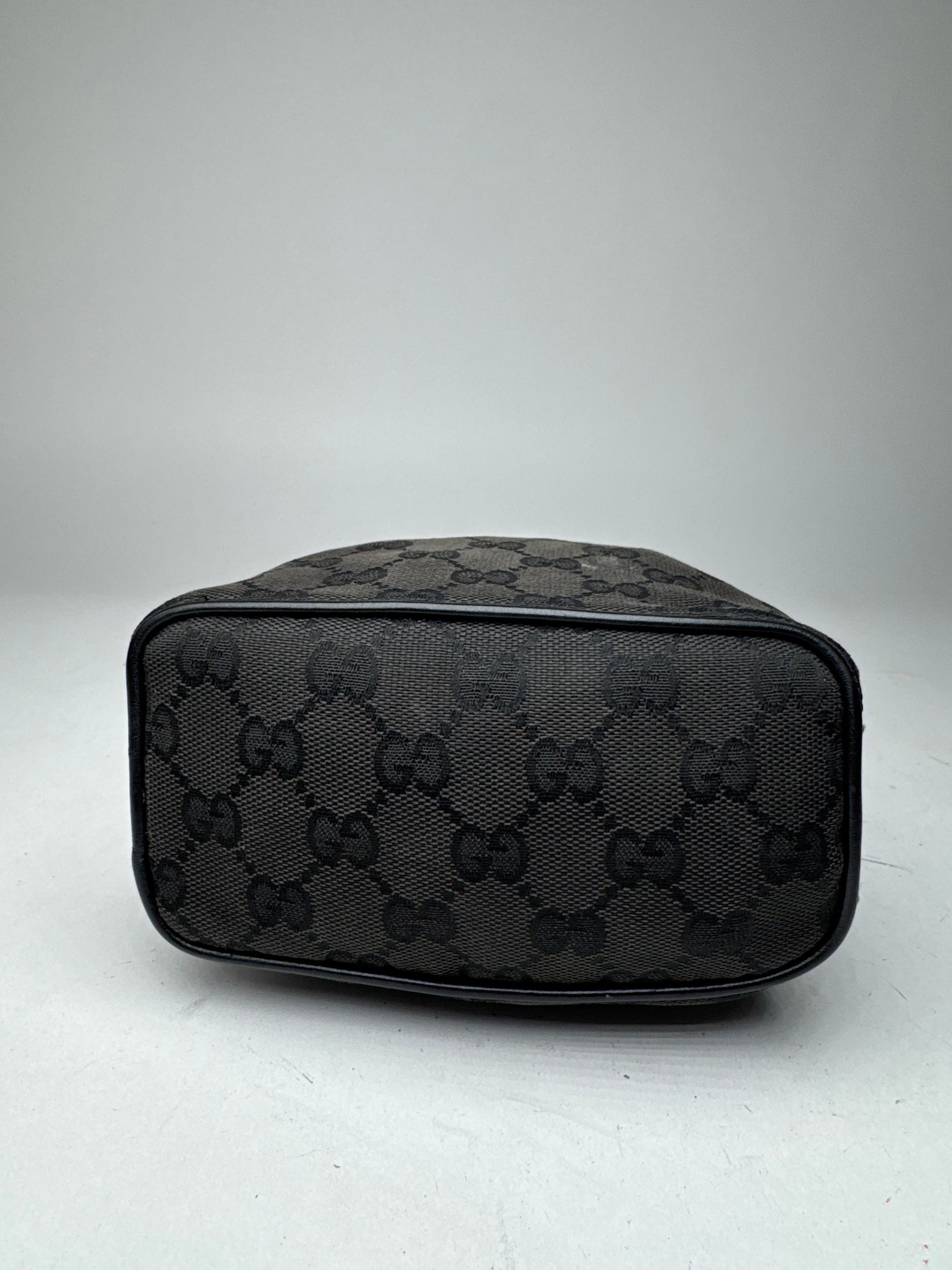 Gucci Vintage Mini Monogram Bag black brown Size ONE SIZE - 10 Thumbnail