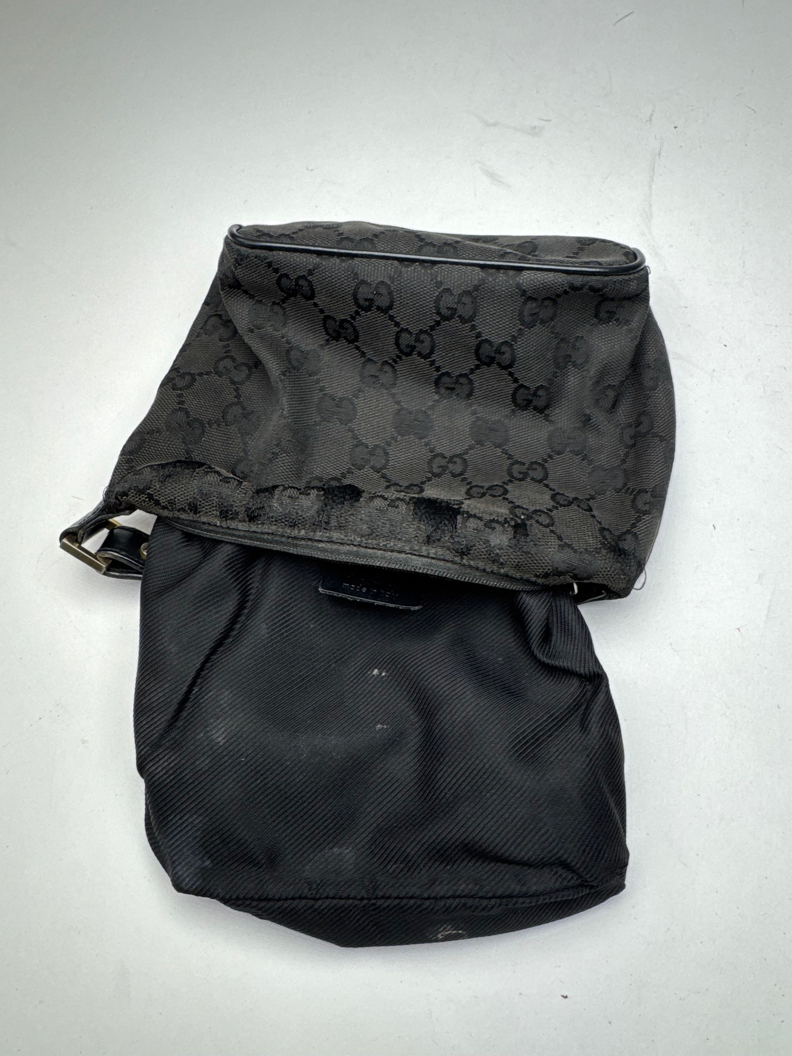 Gucci Vintage Mini Monogram Bag black brown Size ONE SIZE - 3 Thumbnail