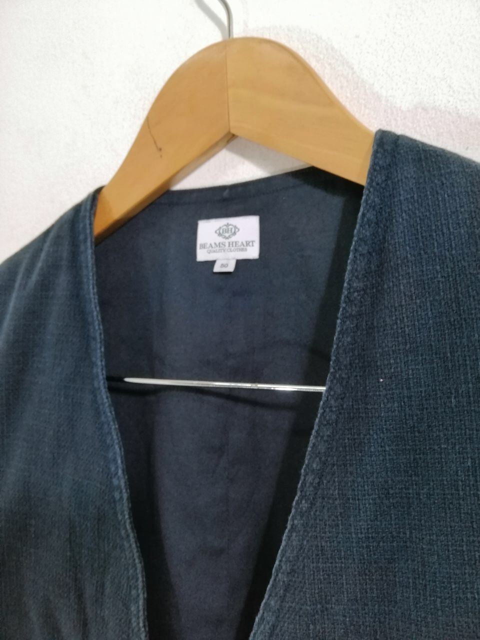Beams Plus × Indigo Beam Indigo Vest Nice Design 19 Size US M / EU 48-50 / 2 - 3 Thumbnail