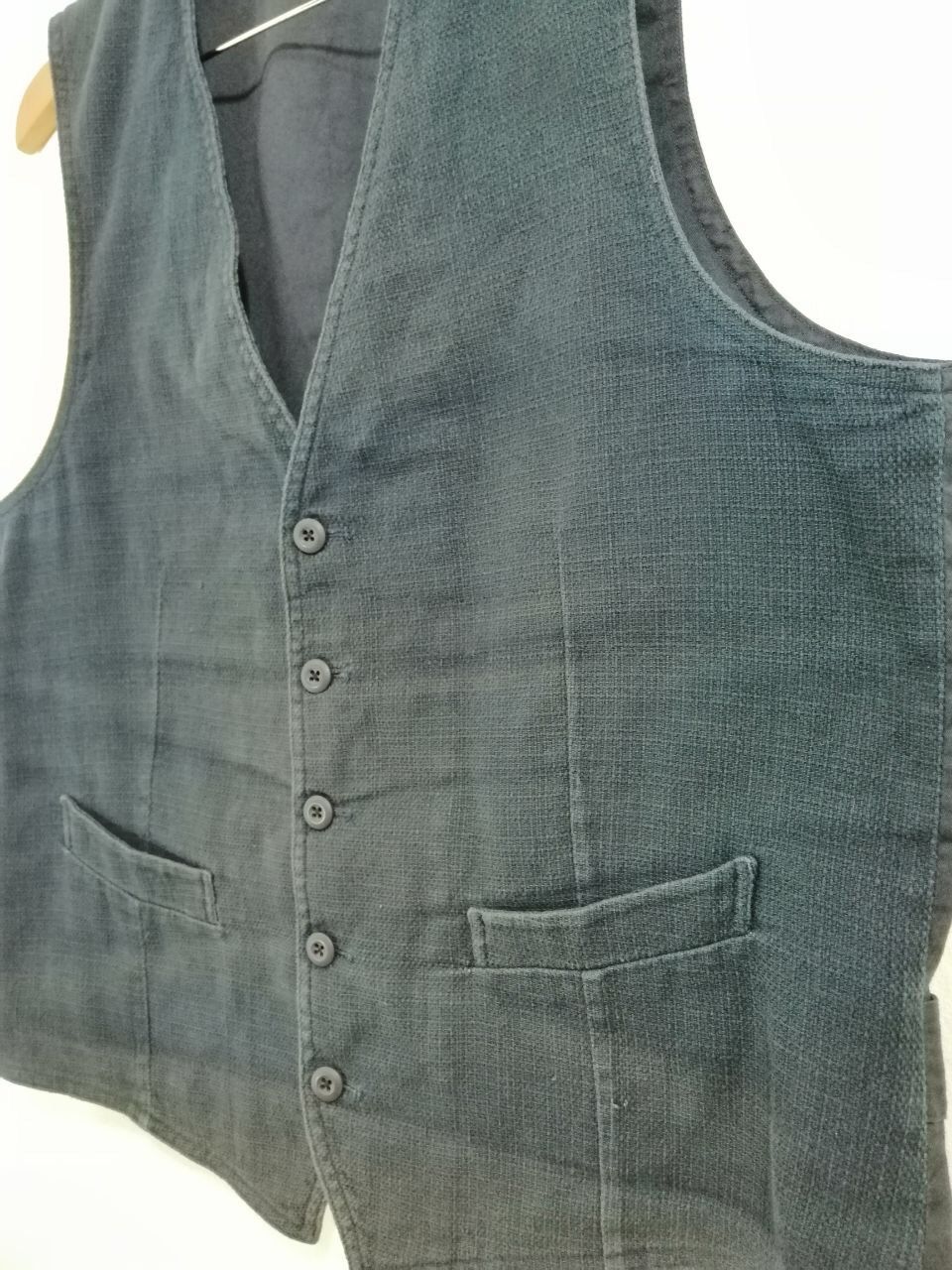 Beams Plus × Indigo Beam Indigo Vest Nice Design 19 Size US M / EU 48-50 / 2 - 4 Thumbnail