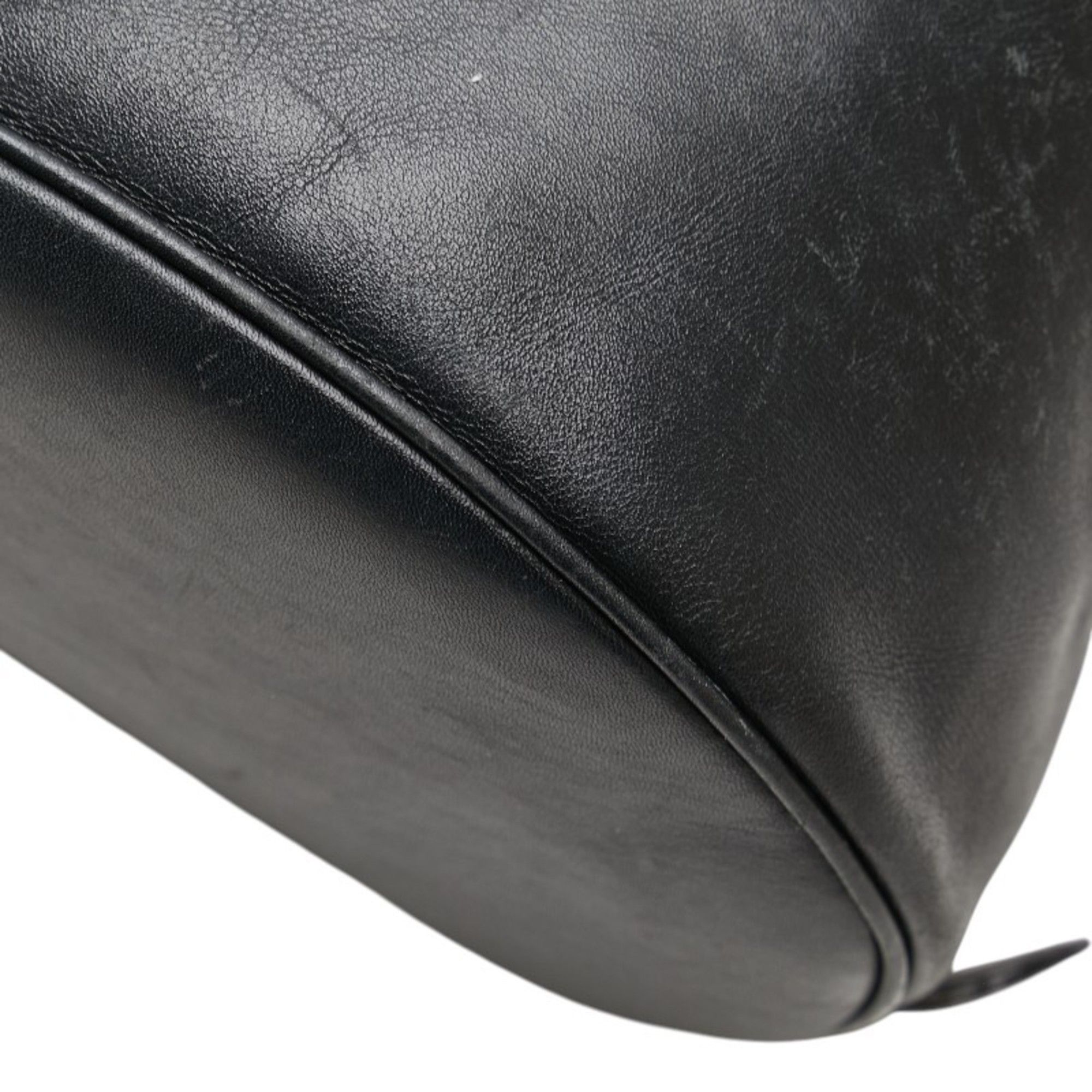 Salvatore Ferragamo Salvatore Ferragamo Gancini Backpack BV-216148 Black Leather Women's Size ONE SIZE - 6 Thumbnail