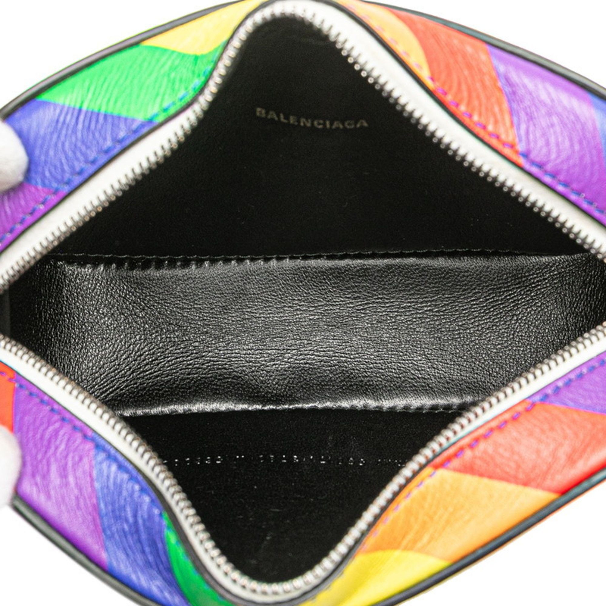 Balenciaga Ville Shoulder Bag/Camera Bag 558171 Multicolor Leather Women's BALENCIAGA