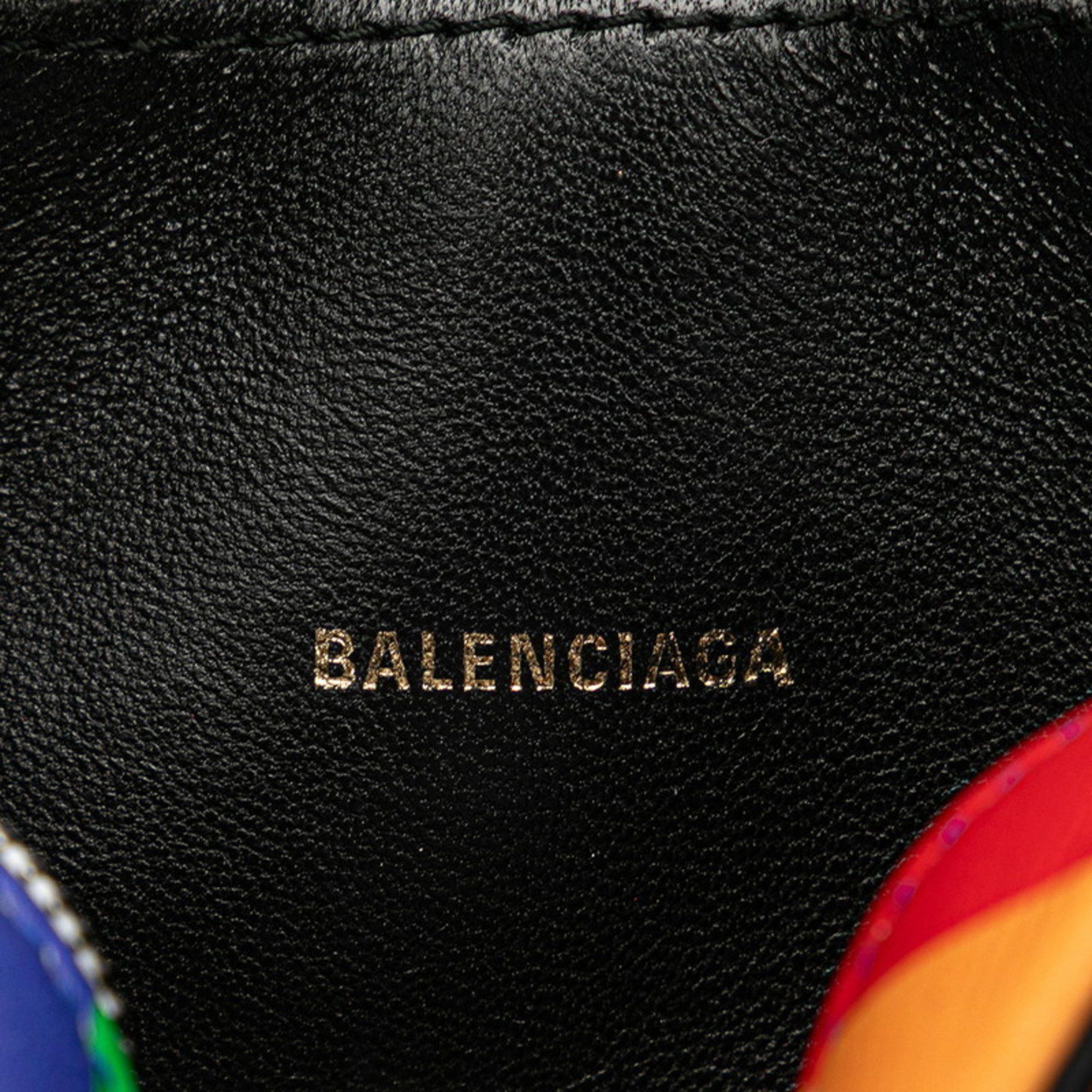 Balenciaga Ville Shoulder Bag/Camera Bag 558171 Multicolor Leather Women's BALENCIAGA
