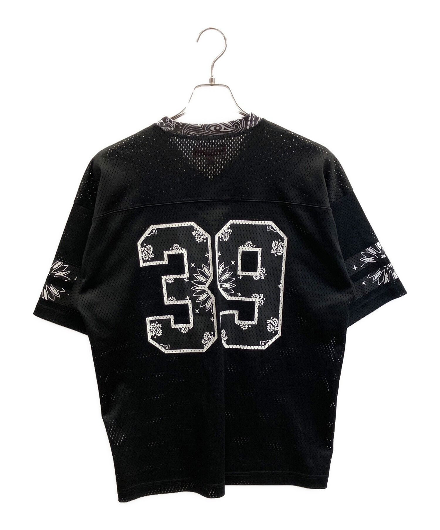 SUPREME Bandana Football Jersey Black Size S - www
