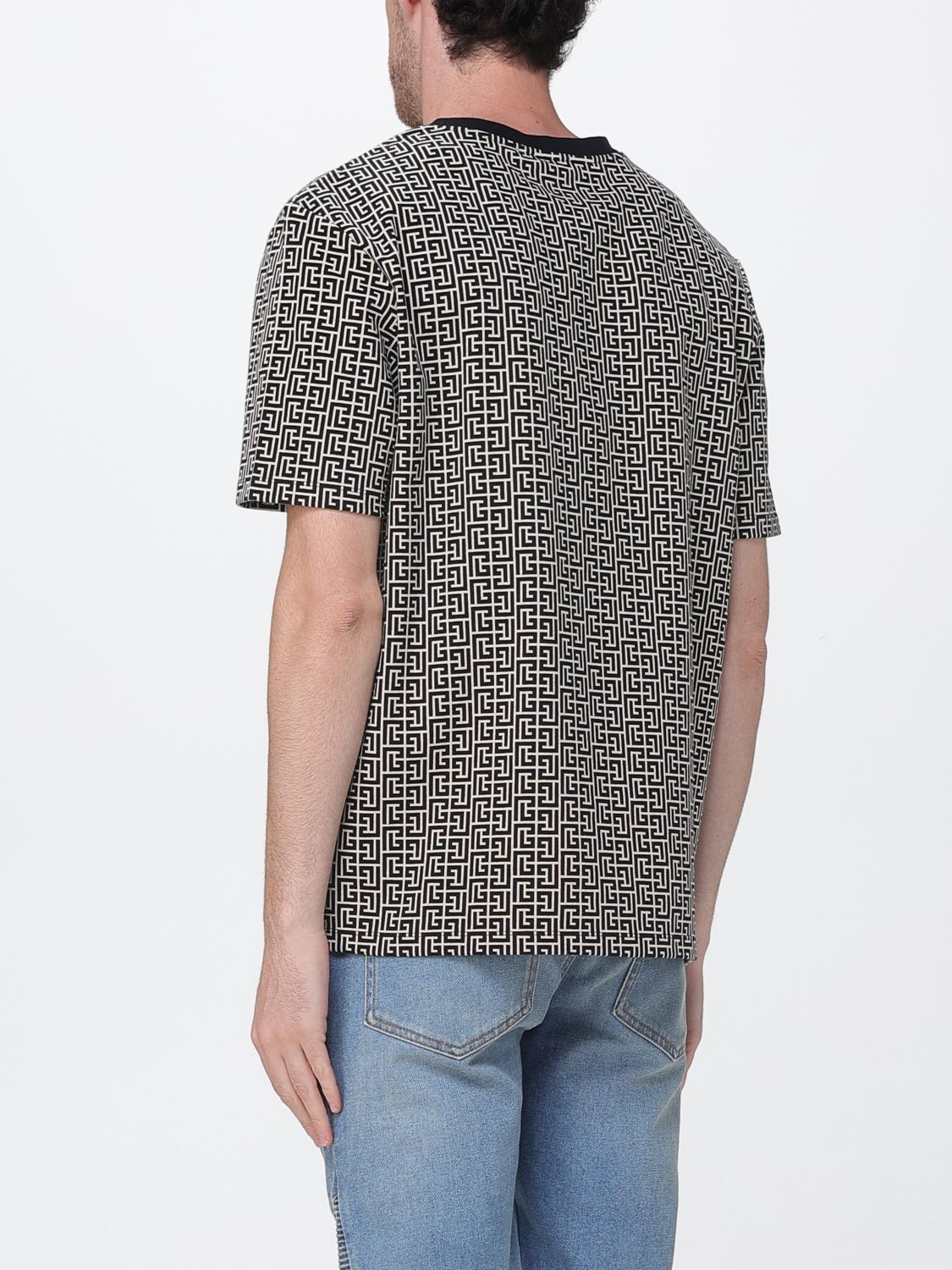 Balmain Balmain T-Shirt Men Ivory Size US M / EU 48-50 / 2 - 3 Thumbnail