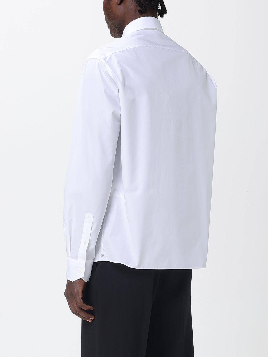 Fendi Fendi Shirt Men White Size US XL / EU 56 / 4 - 3 Thumbnail