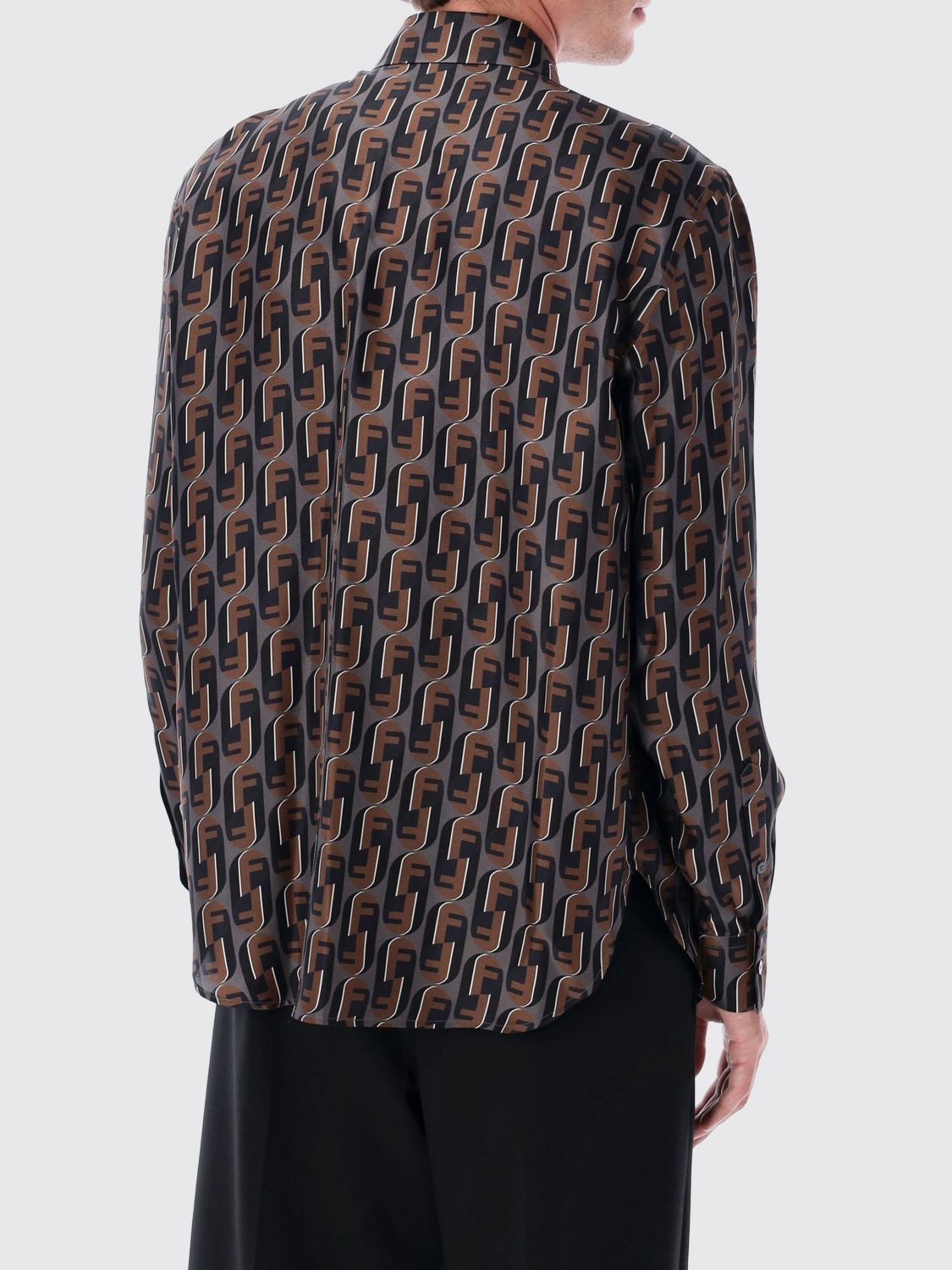 Fendi Fendi Shirt Men Blue Size US XS / EU 42 / 0 - 2 Thumbnail