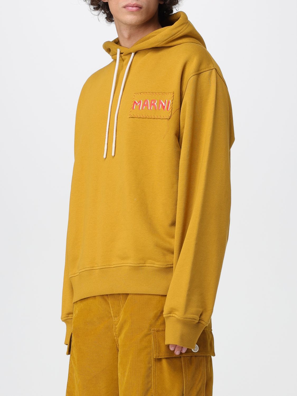 Marni Marni Sweatshirt Men Ocher Size US M / EU 48-50 / 2 - 4 Thumbnail