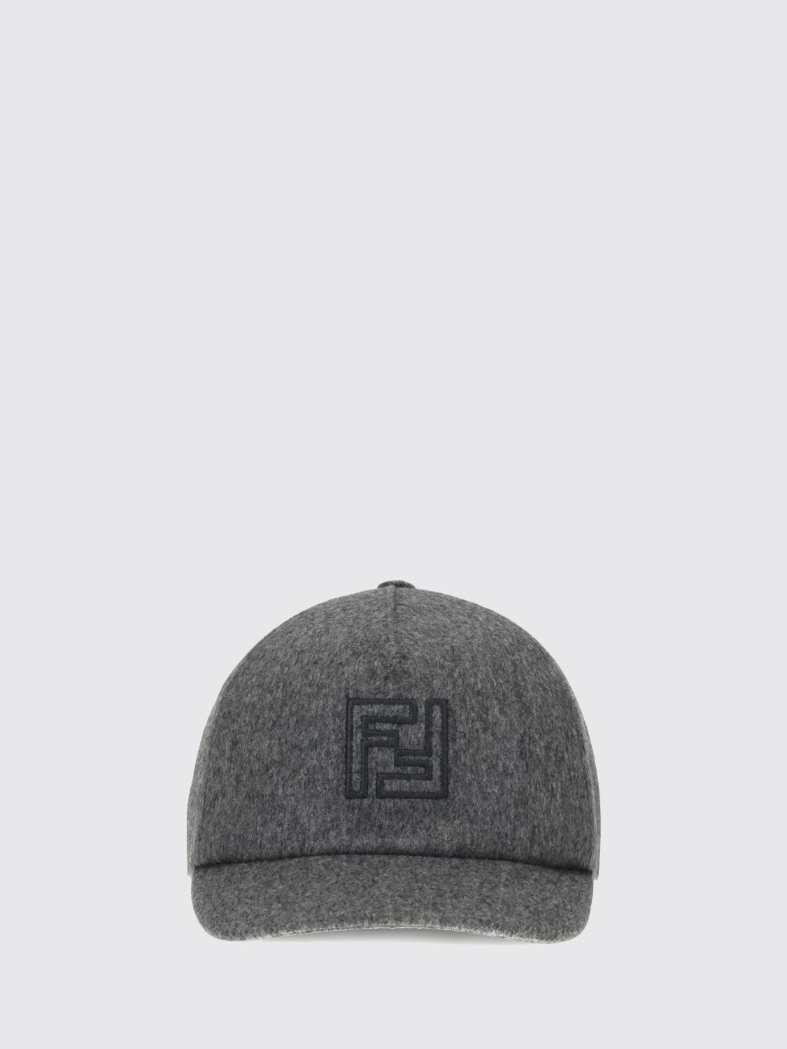 Fendi Fendi Hat Men Grey Size ONE SIZE - 2 Thumbnail