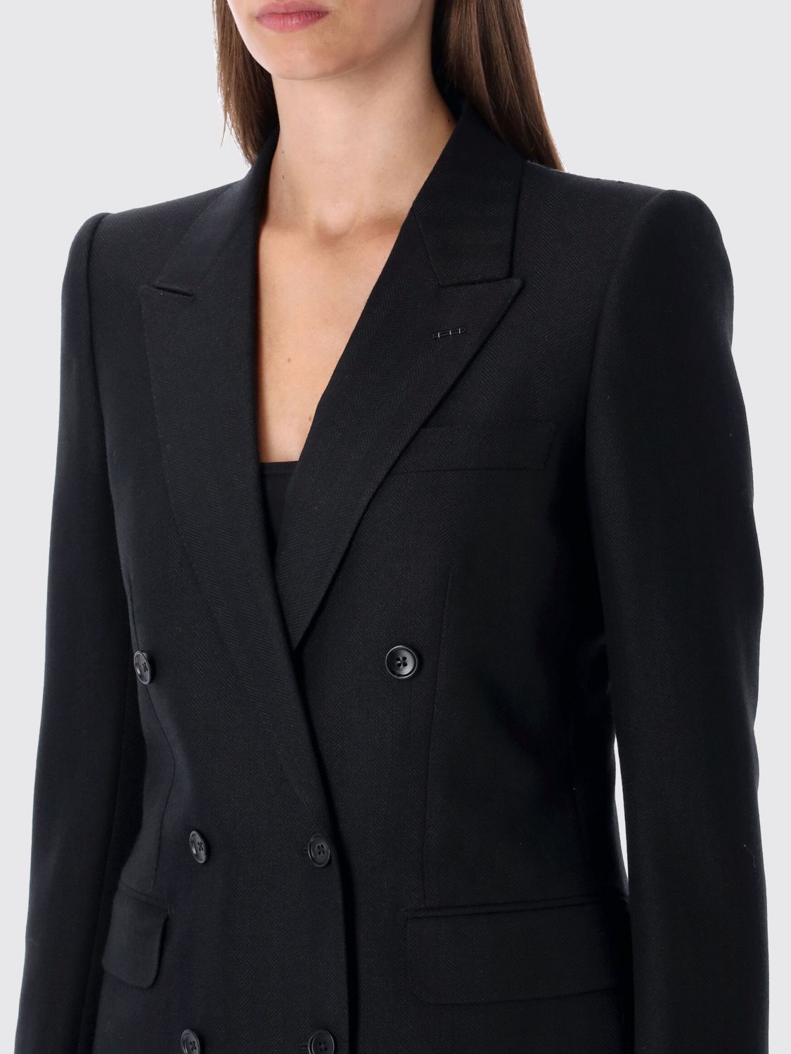 Tom Ford Tom Ford Jacket Woman Black Size S / US 4 / IT 40 - 3 Thumbnail