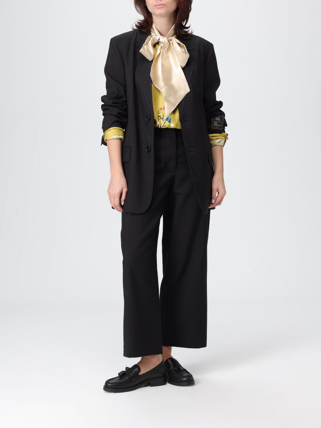 Marni Marni Jacket Woman Black Size S / US 4 / IT 40 - 2 Thumbnail