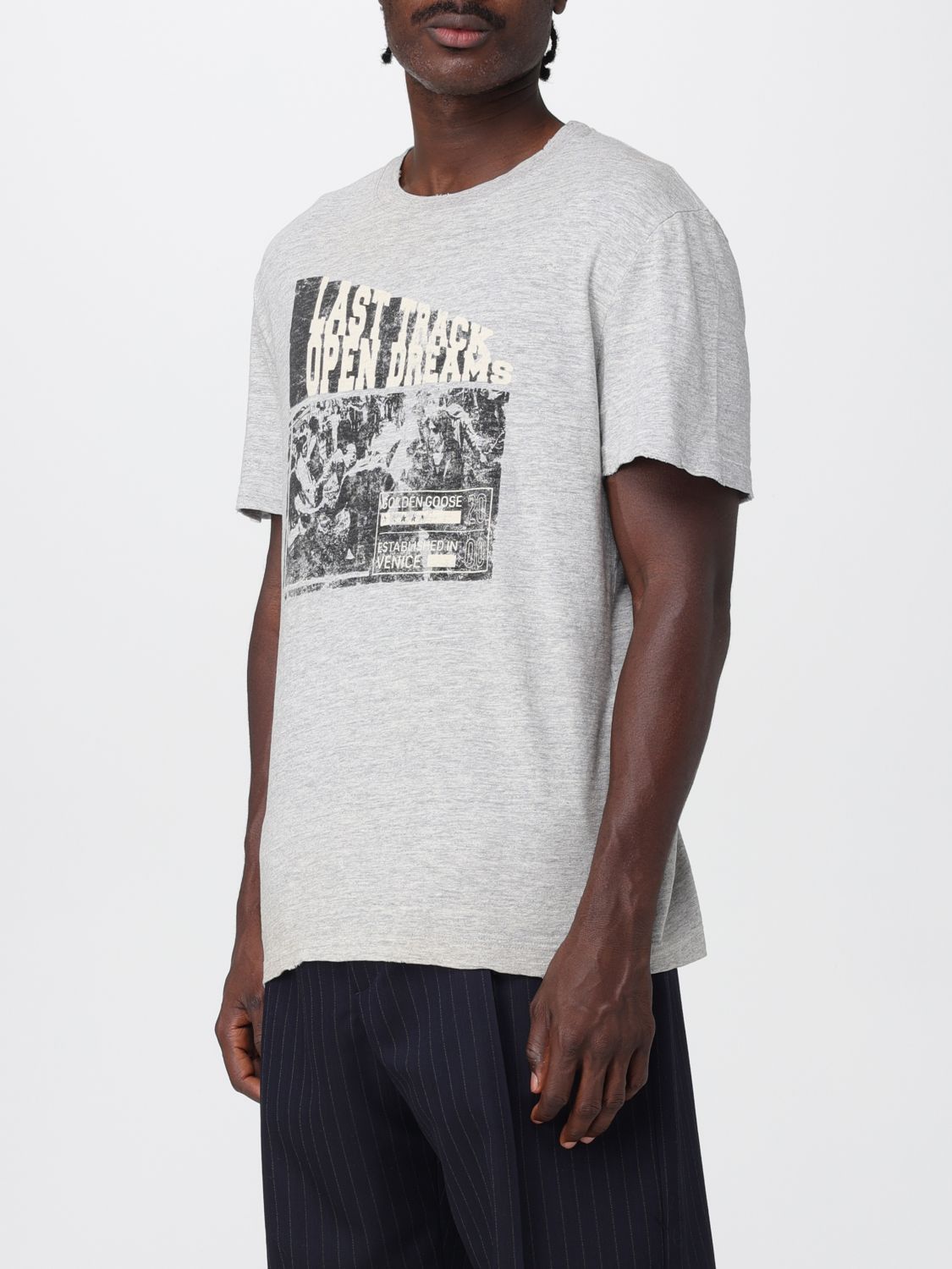Golden Goose Golden Goose T-Shirt Men Grey Size US M / EU 48-50 / 2 - 4 Thumbnail