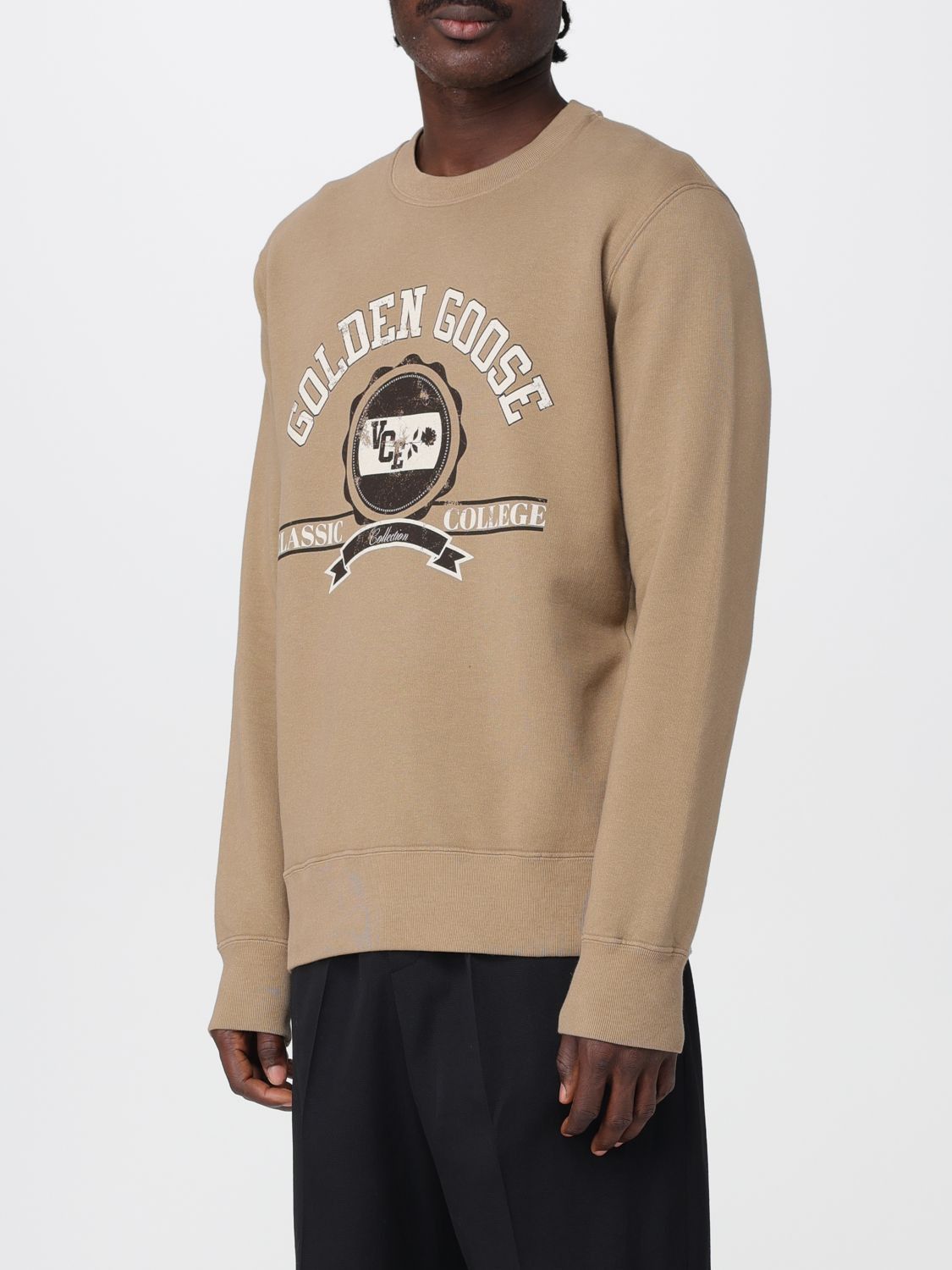 Golden Goose Golden Goose Sweatshirt Men Beige Size US S / EU 44-46 / 1 - 4 Thumbnail