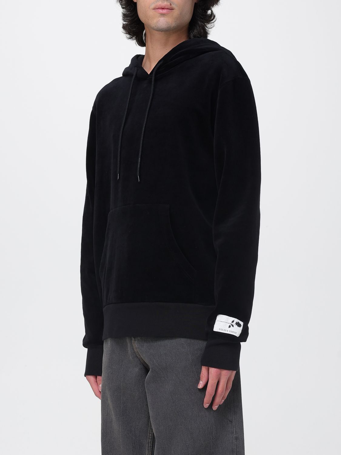 Golden Goose Golden Goose Sweatshirt Men Black Size US XL / EU 56 / 4 - 4 Thumbnail