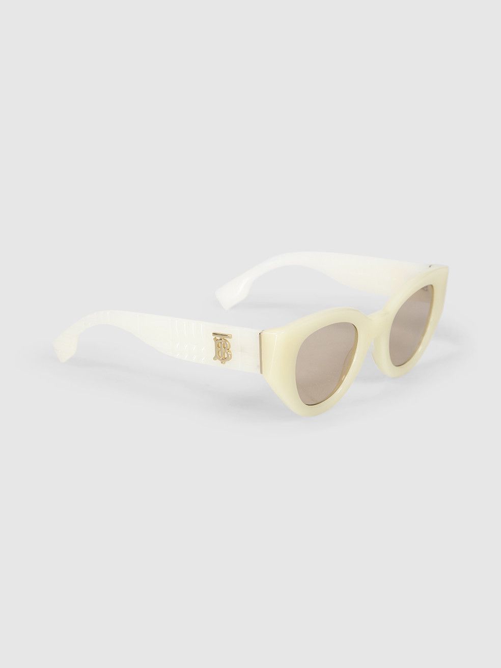 Burberry Yellow Cat Eye Meadow Sunglasses Size ONE SIZE - 4 Thumbnail