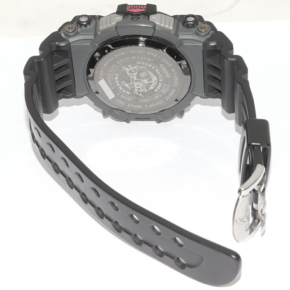 Other Other Casio Black Digital Dial G-SHOCK FROGMAN Watch GWF-1000-1JF Plastic Quartz GWF-1000-1JF DUTY FREE for USA Size ONE SIZE - 2 Thumbnail
