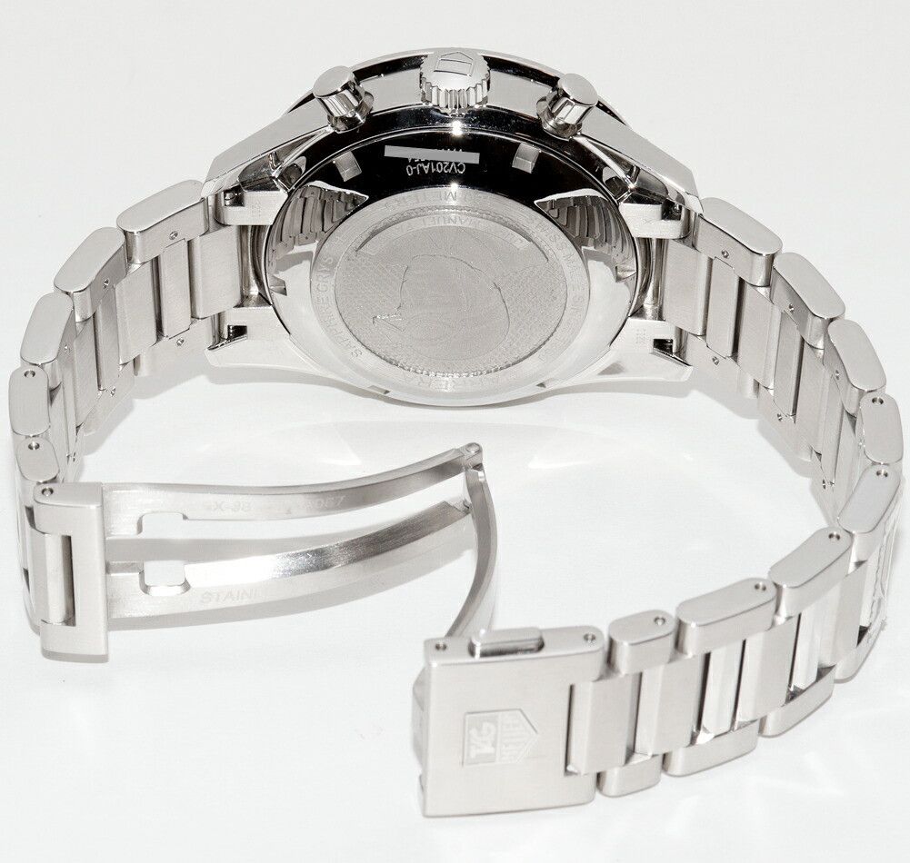 Tag Heuer TAG Heuer TAG Heuer Carrera Calibre 16 Stainless Steel Chronograph Metal Automatic CV201AJ-0 DUTY FREE for USA Size ONE SIZE - 2 Thumbnail