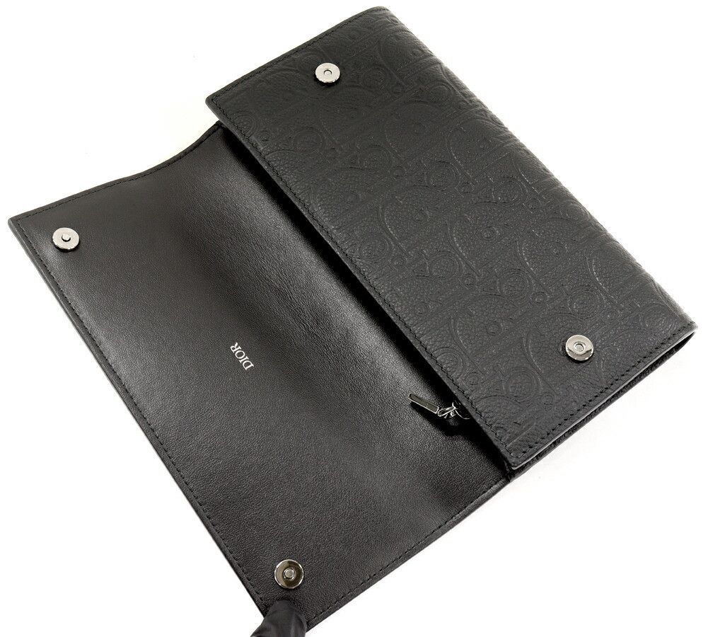Dior Dior Christian Dior Calfskin Dior Gravity Long Flap Wallet Long Wallet 2ESBC328FLG_H00N Leather Long Wallet 2ESBC328FLG_H00N DUTY FREE for USA Size ONE SIZE - 3 Thumbnail