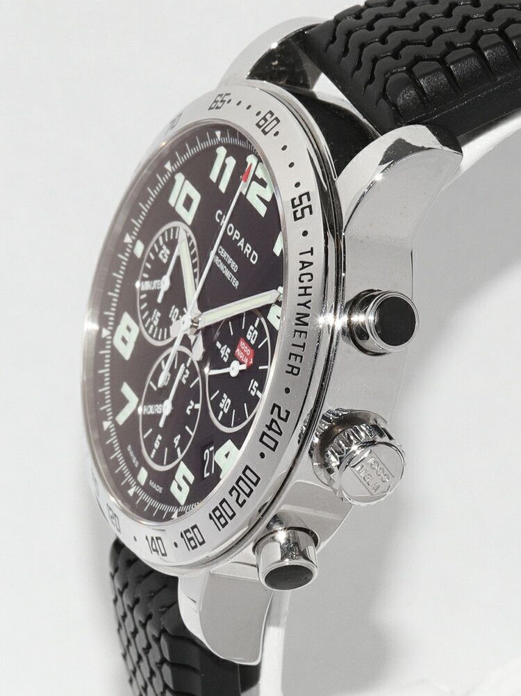 Chopard Chopard Chopard Black Dial Mille Miglia Automatic Watch 16/8920 Metal Automatic 16/8920 DUTY FREE for USA Size ONE SIZE - 4 Thumbnail