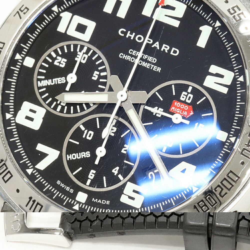 Chopard Chopard Chopard Black Dial Mille Miglia Automatic Watch 16/8920 Metal Automatic 16/8920 DUTY FREE for USA Size ONE SIZE - 6 Thumbnail