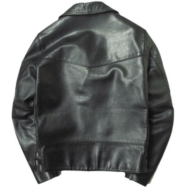 Other Other H BEAUTY&YOUTH HORSE LEATHER Double Riders Jacket Leather Outerwear 1225-299-8014 DUTY FREE for USA Size ONE SIZE - 2 Thumbnail