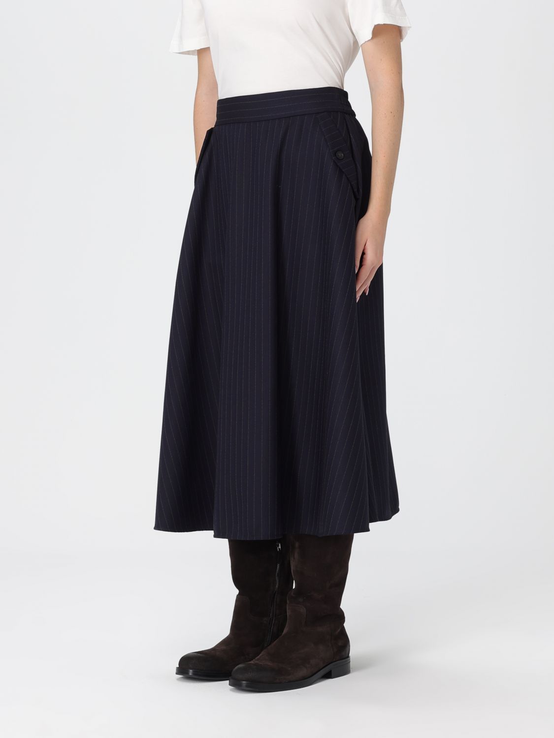 Golden Goose Golden Goose Skirt Woman Blue Size 26" / US 2 / IT 38 - 4 Thumbnail