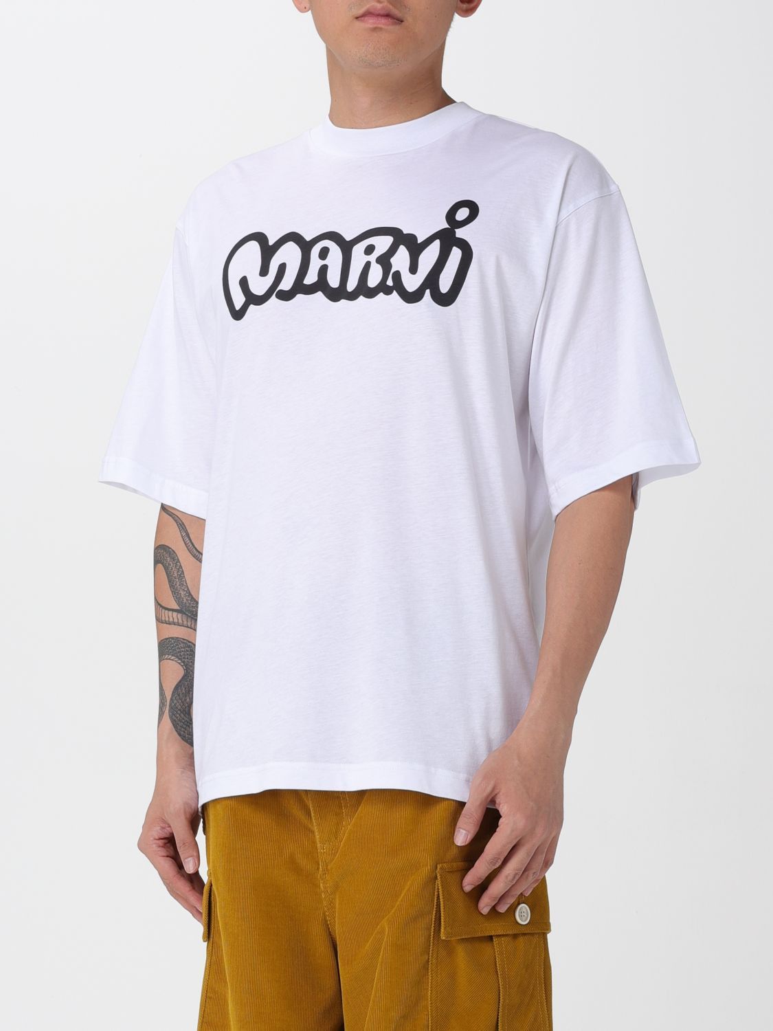 Marni Marni T-Shirt Men Lilac Size US L / EU 52-54 / 3 - 4 Thumbnail