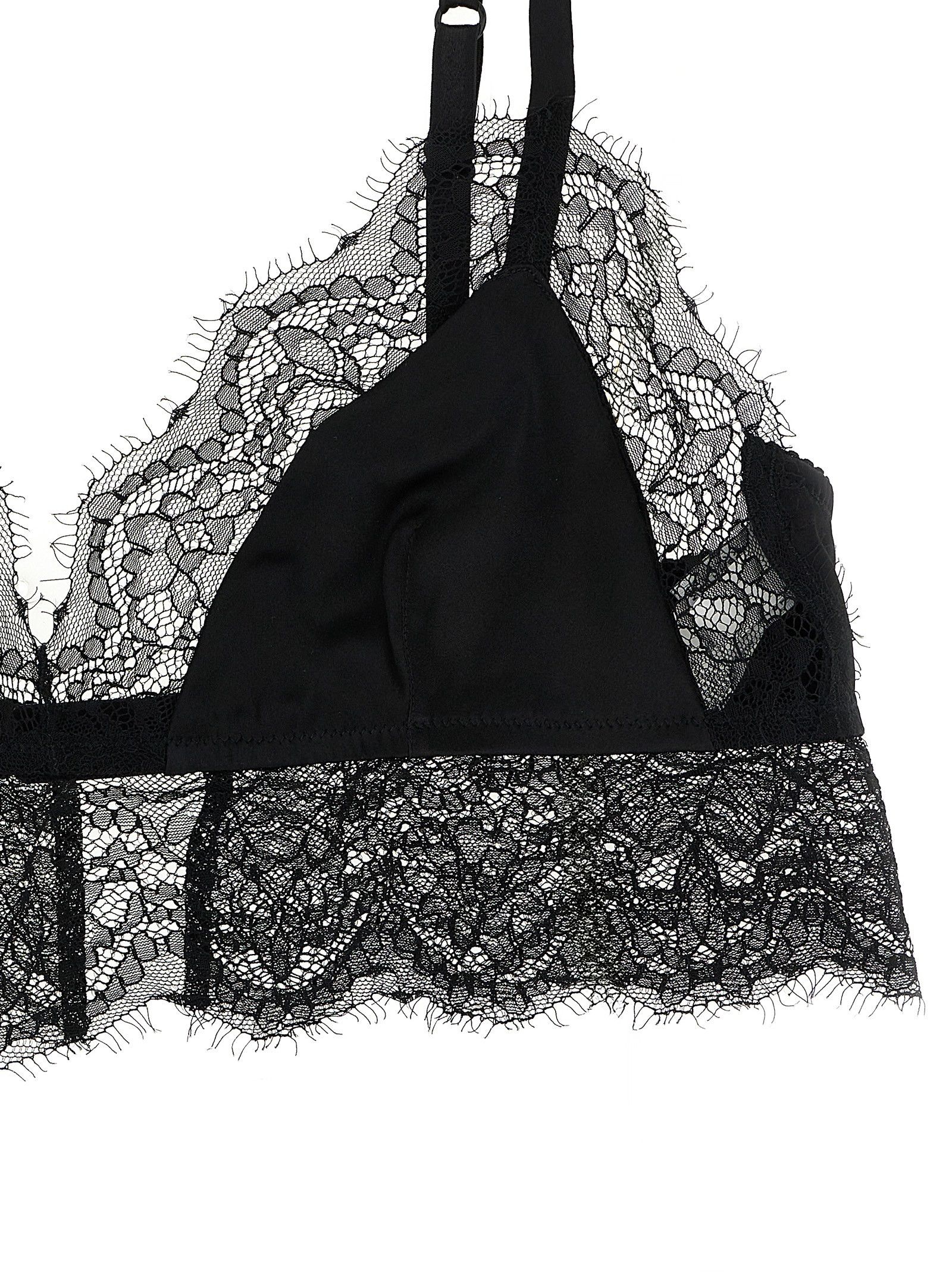 Dolce & Gabbana Lace Satin Bra Size ONE SIZE - 3 Thumbnail
