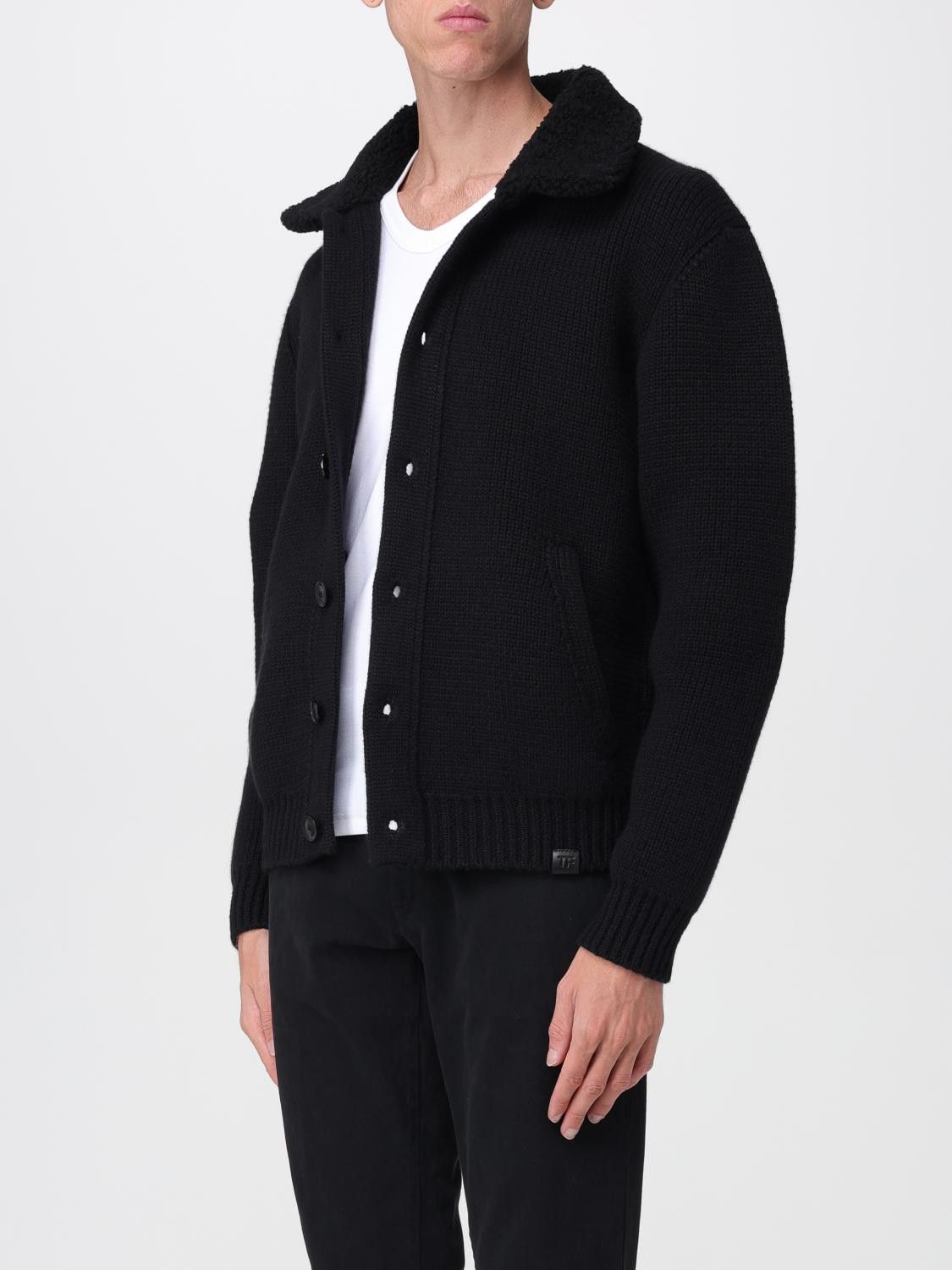 Tom Ford Tom Ford Sweater Men Black Size US XL / EU 56 / 4 - 4 Thumbnail