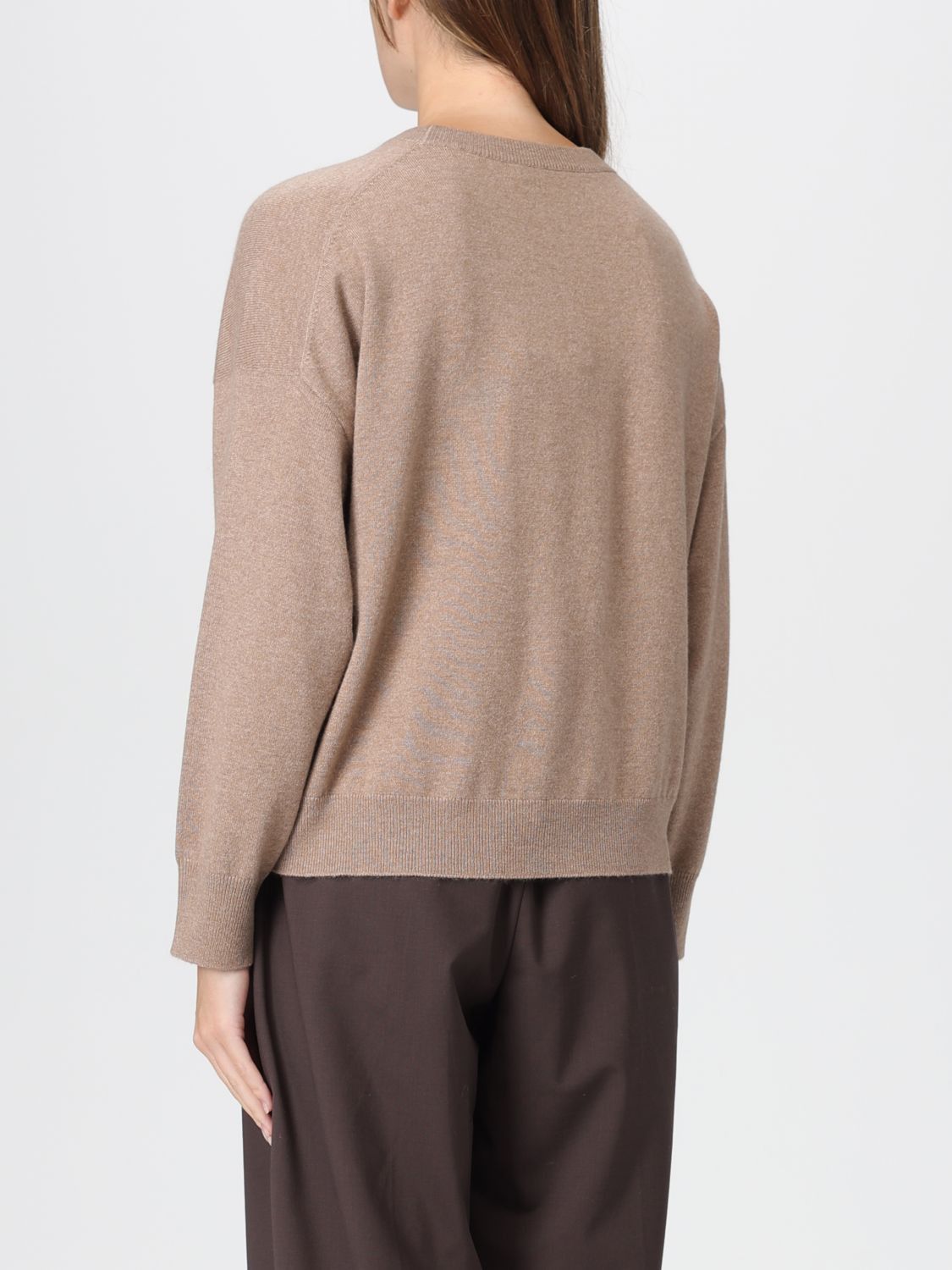 Brunello Cucinelli Brunello Cucinelli Sweater Woman Brown Size S / US 4 / IT 40 - 3 Thumbnail